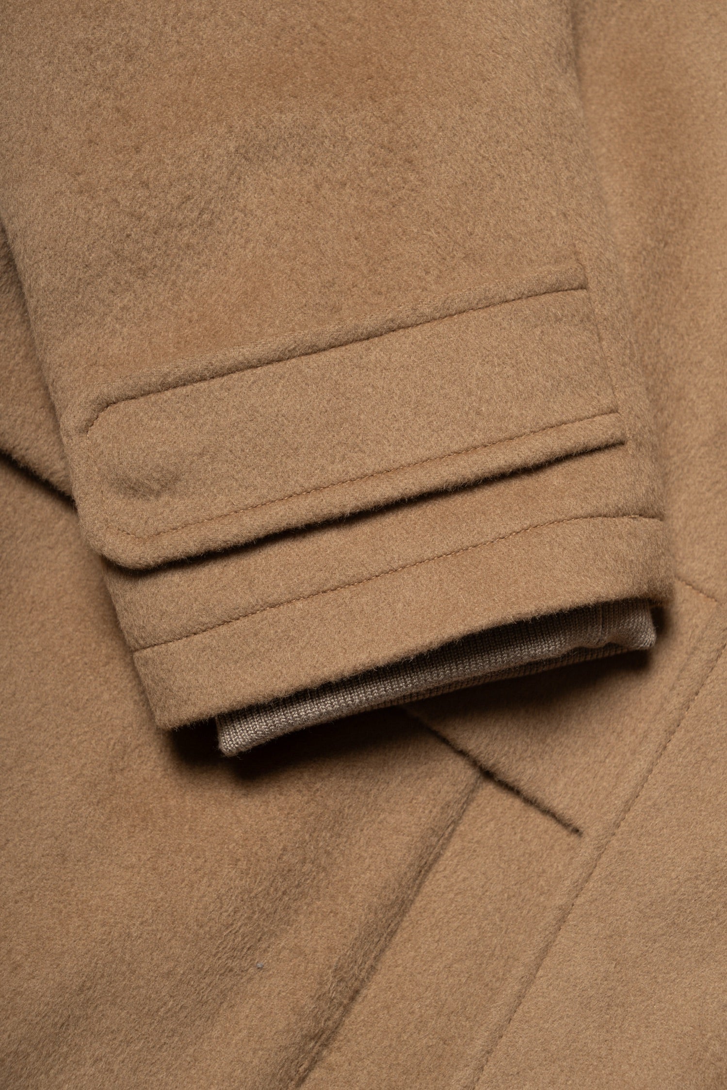 Camel Wool Cashmere M65 Jacket #404