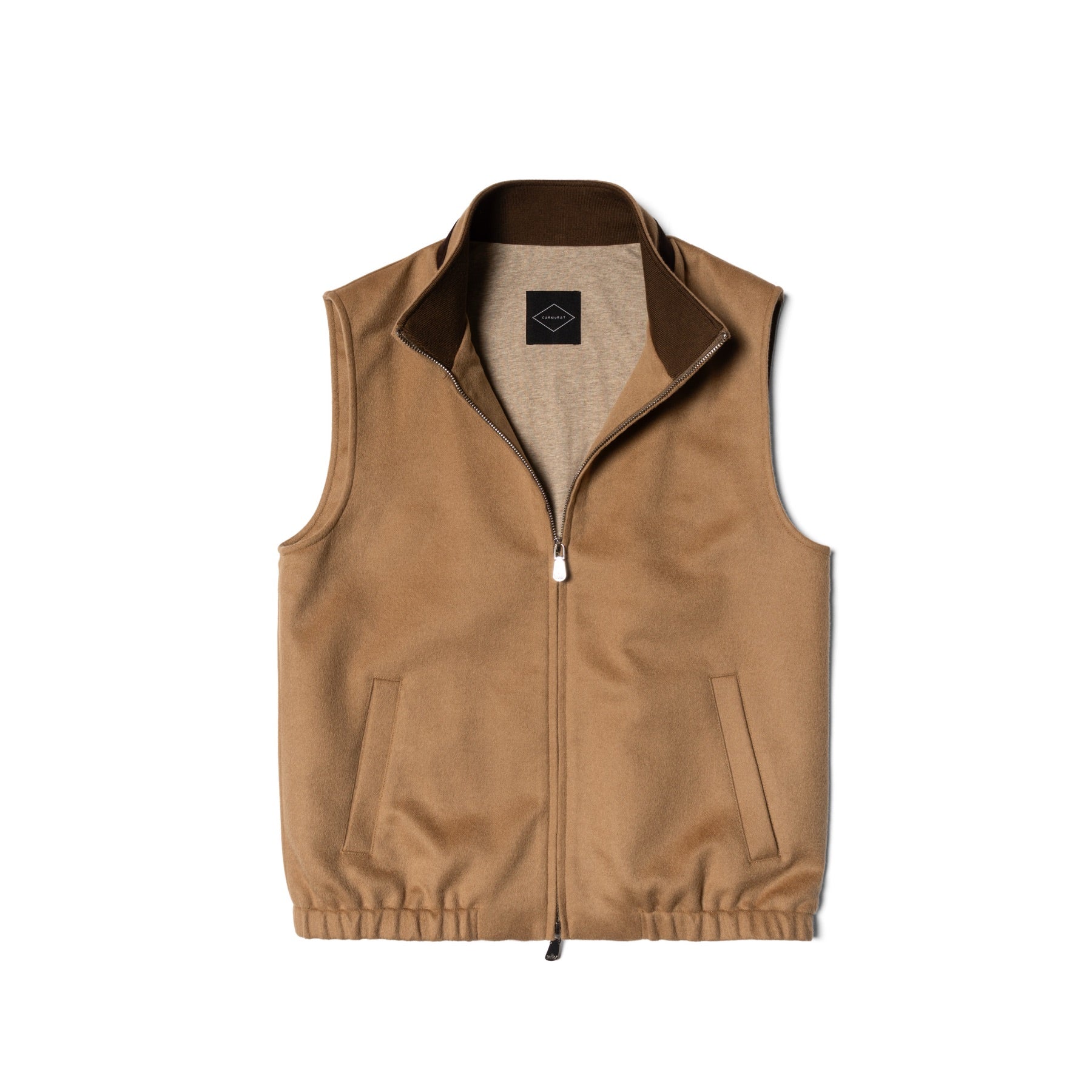 Camel Cashmere Gilet #355