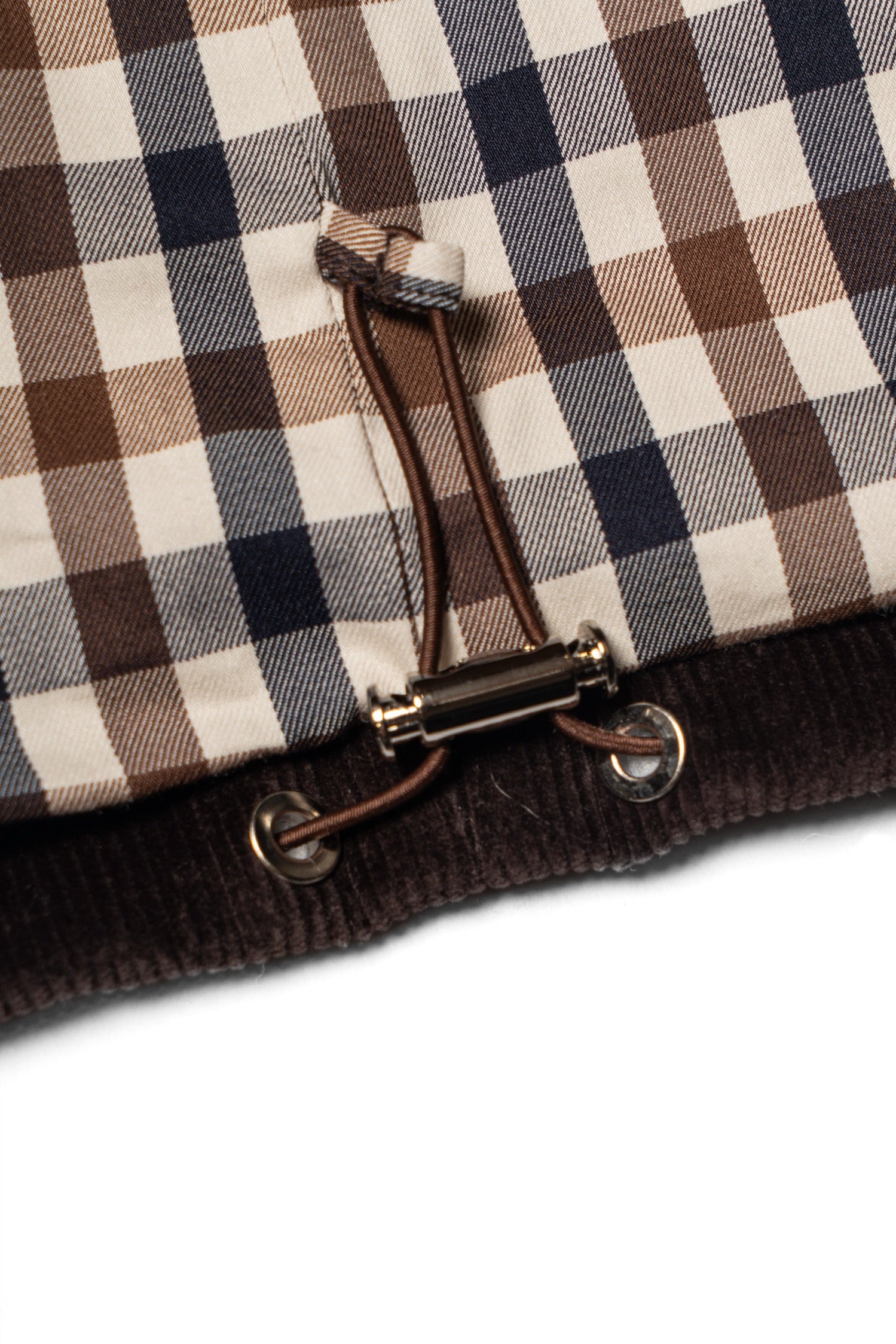 Chocolate Cotton Corduroy Gilet #436