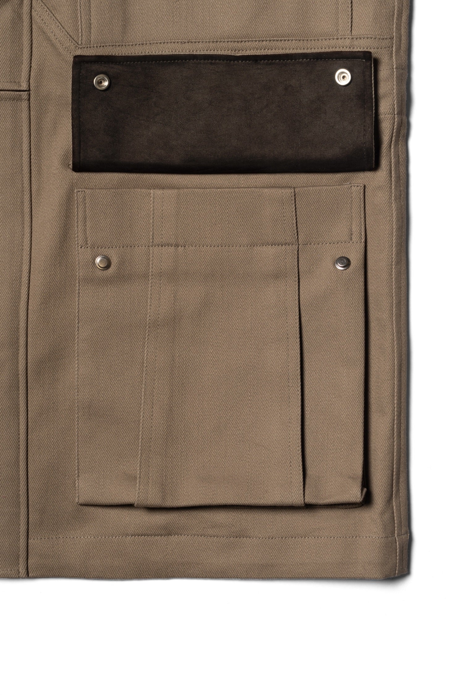Taupe Waterproof Cotton Racing Jacket #368