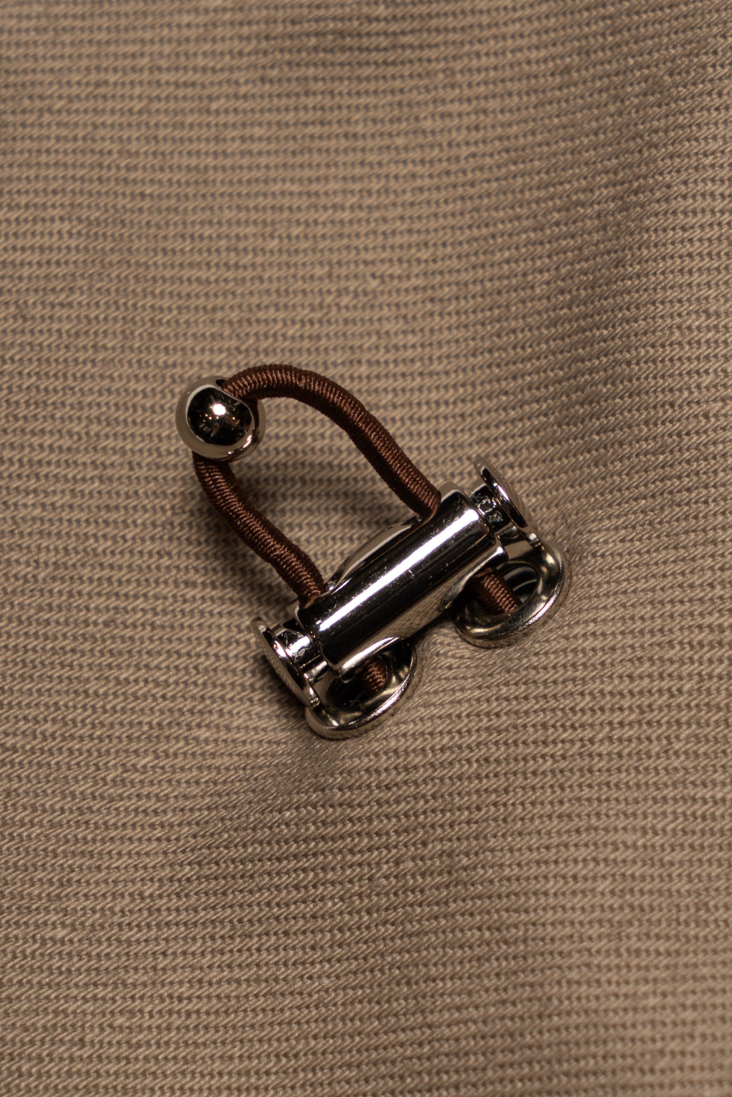 Taupe Waterproof Cotton Racing Jacket #368