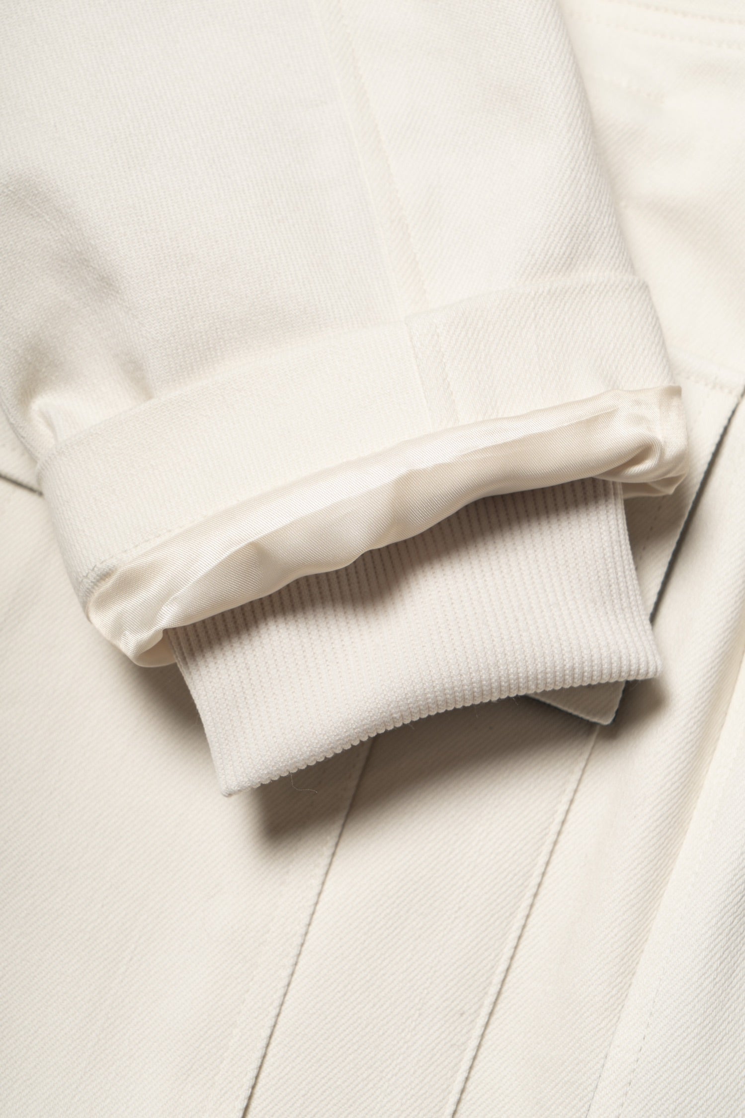 Beige Waterproof Cotton Racing Jacket #370