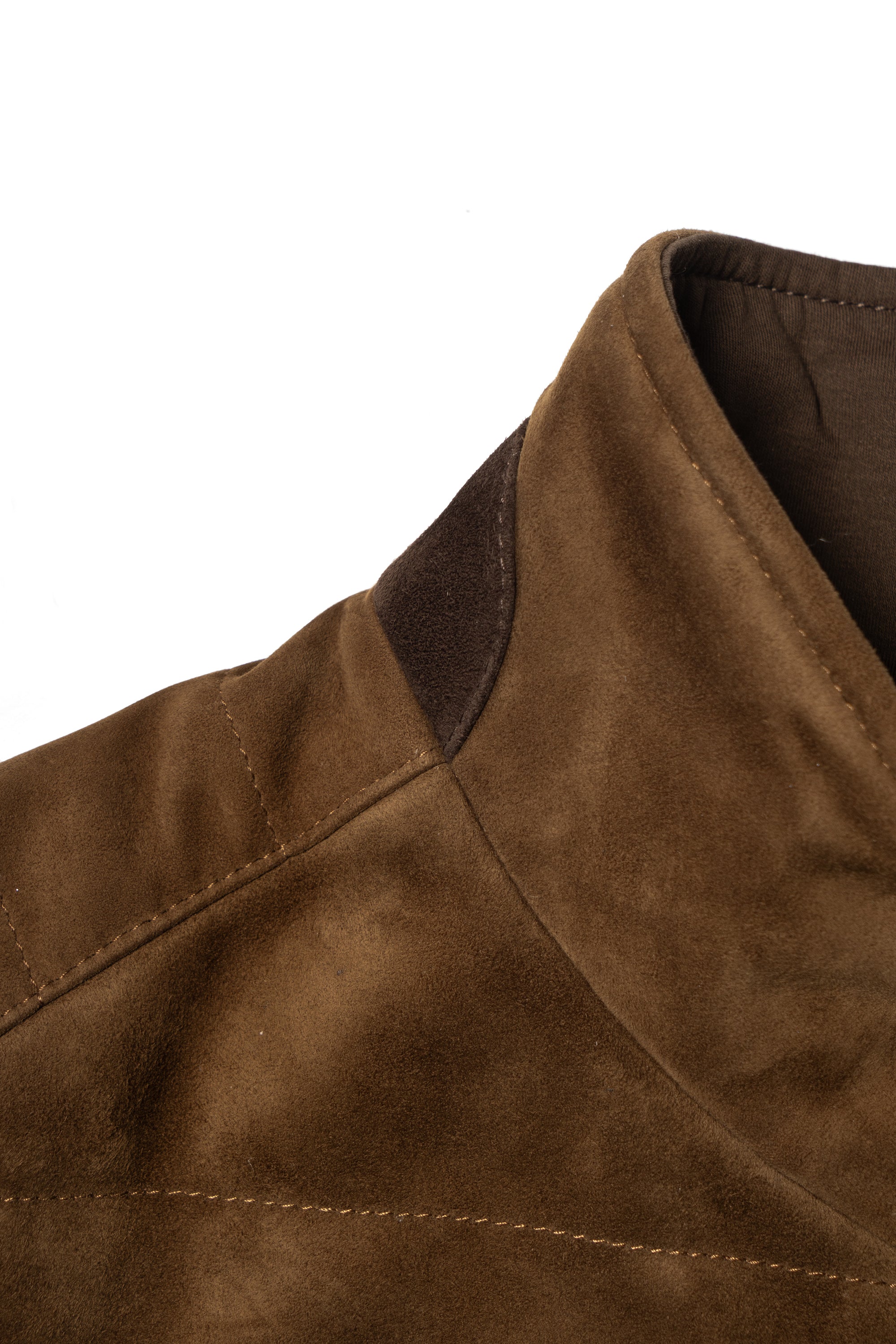 Tobacco Sheepskin Suede Gilet