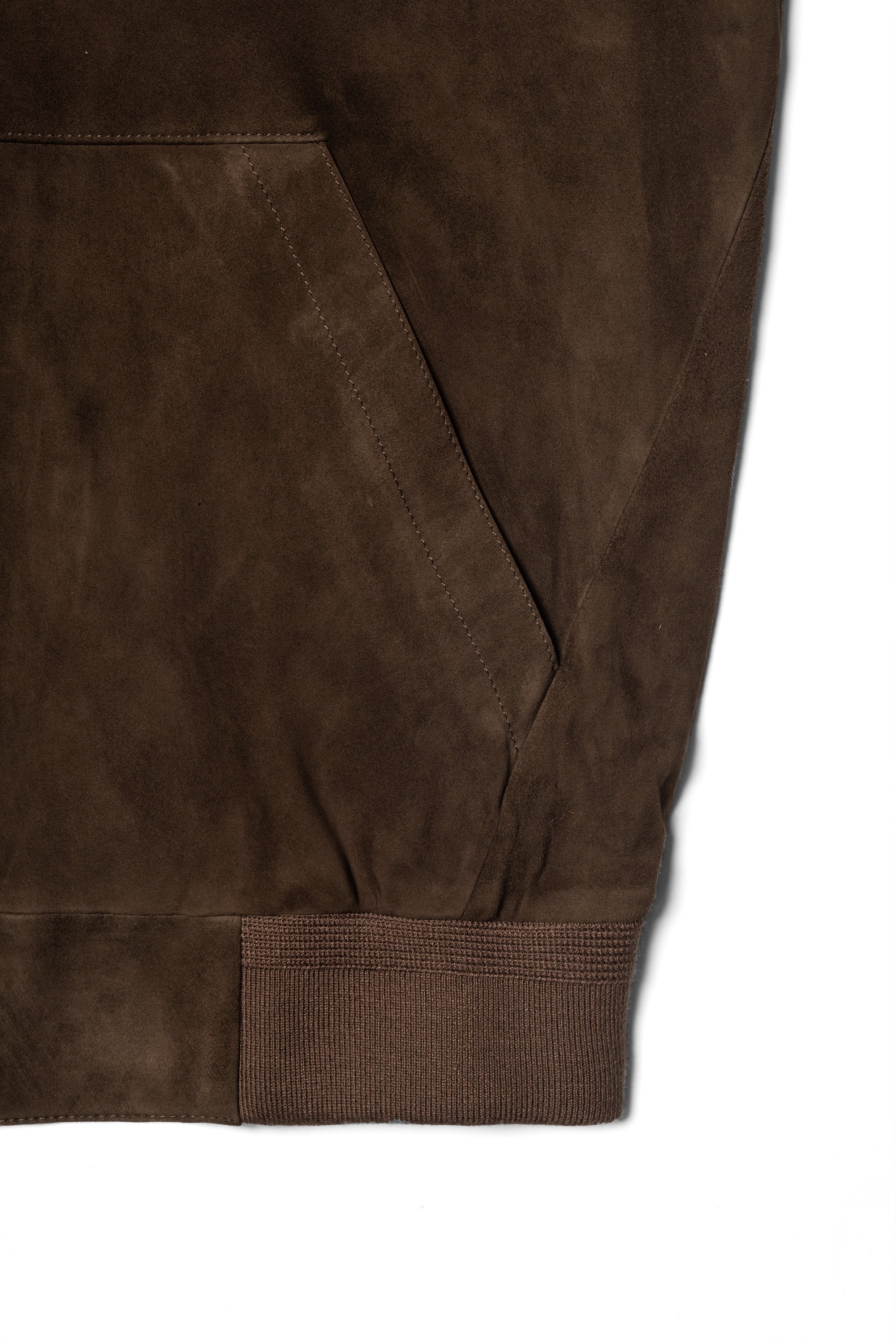 Brown Sheepskin Hooded Jacket