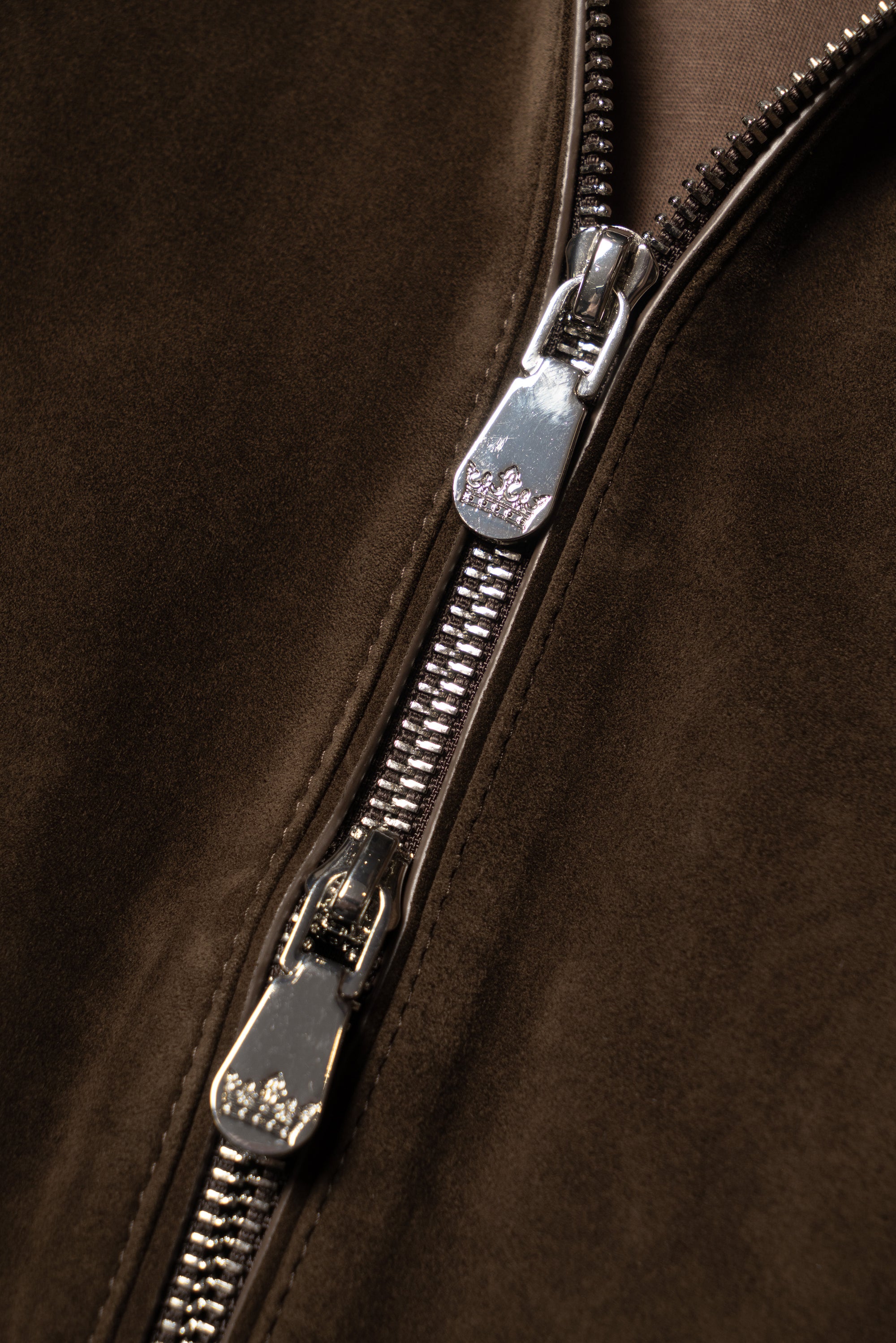 Brown Sheepskin Hooded Jacket