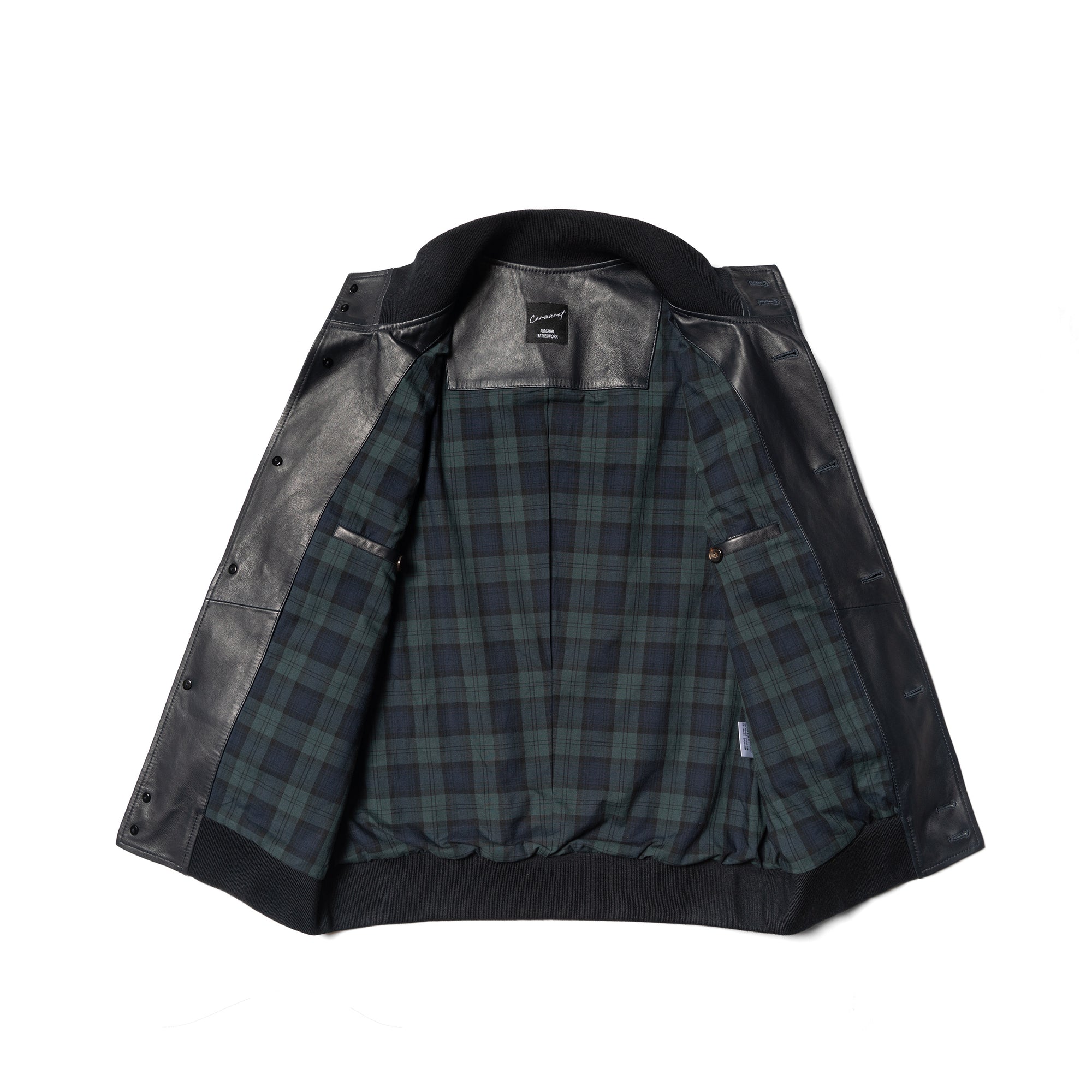 Dark Navy Sheepskin Suede A1 Jacket