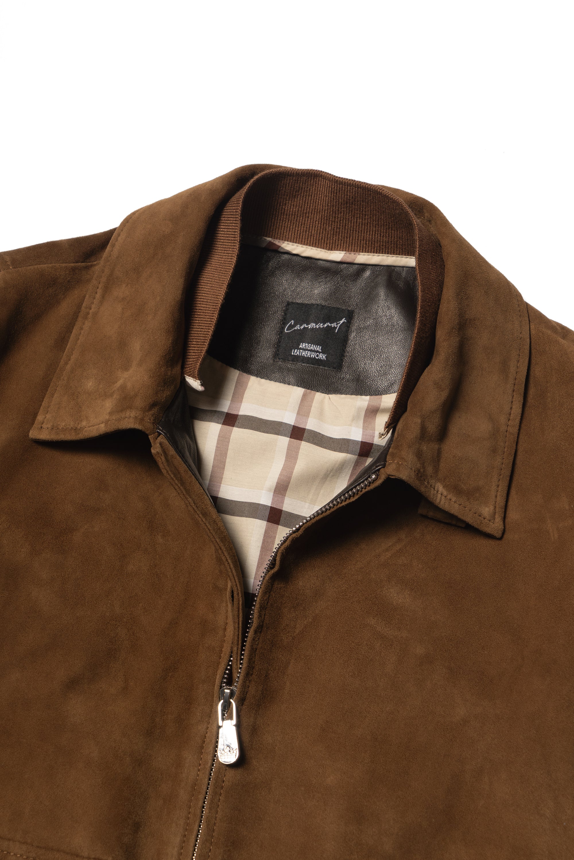 Tobacco Sheepskin Suede A2 Jacket