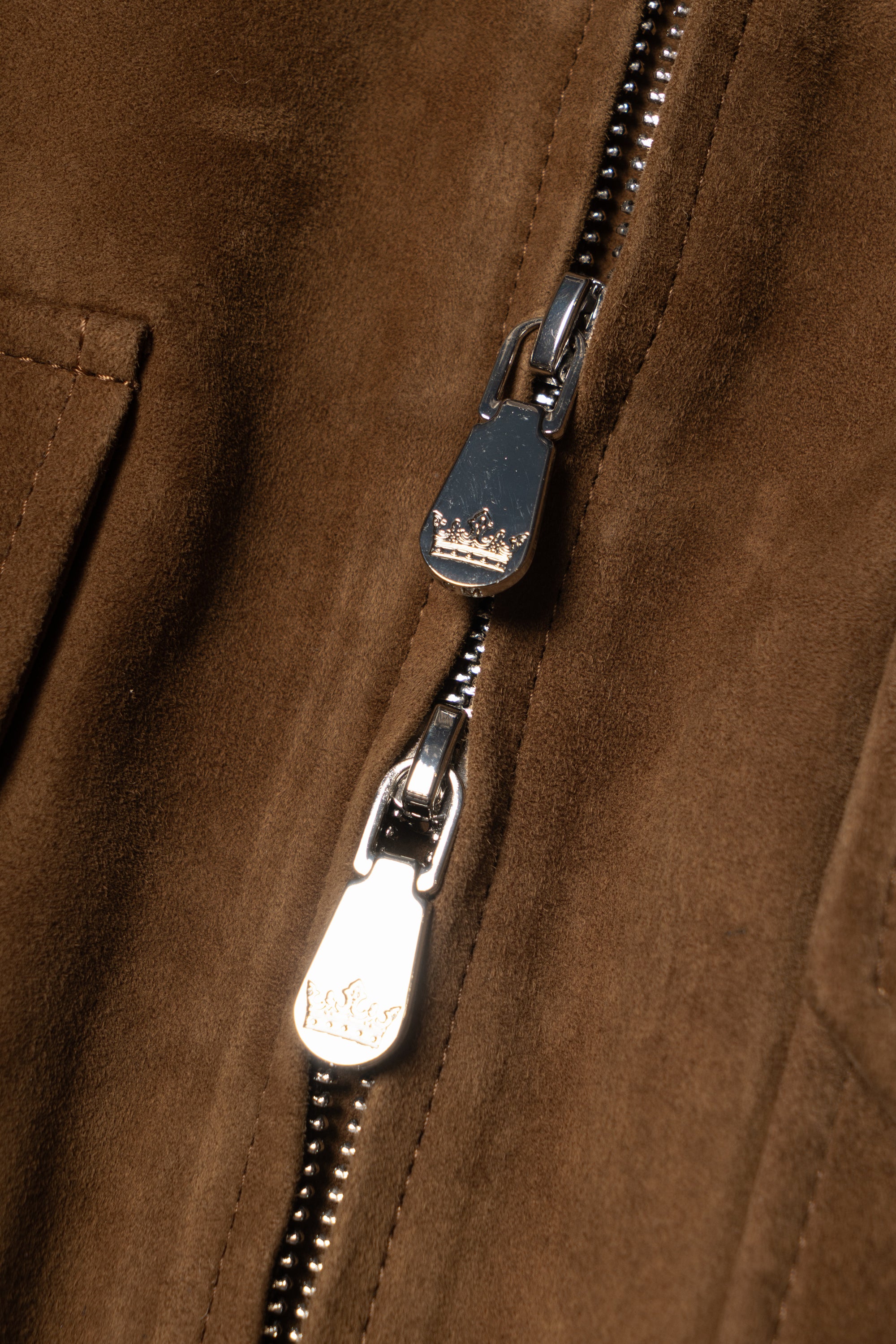 Tobacco Sheepskin Suede A2 Jacket
