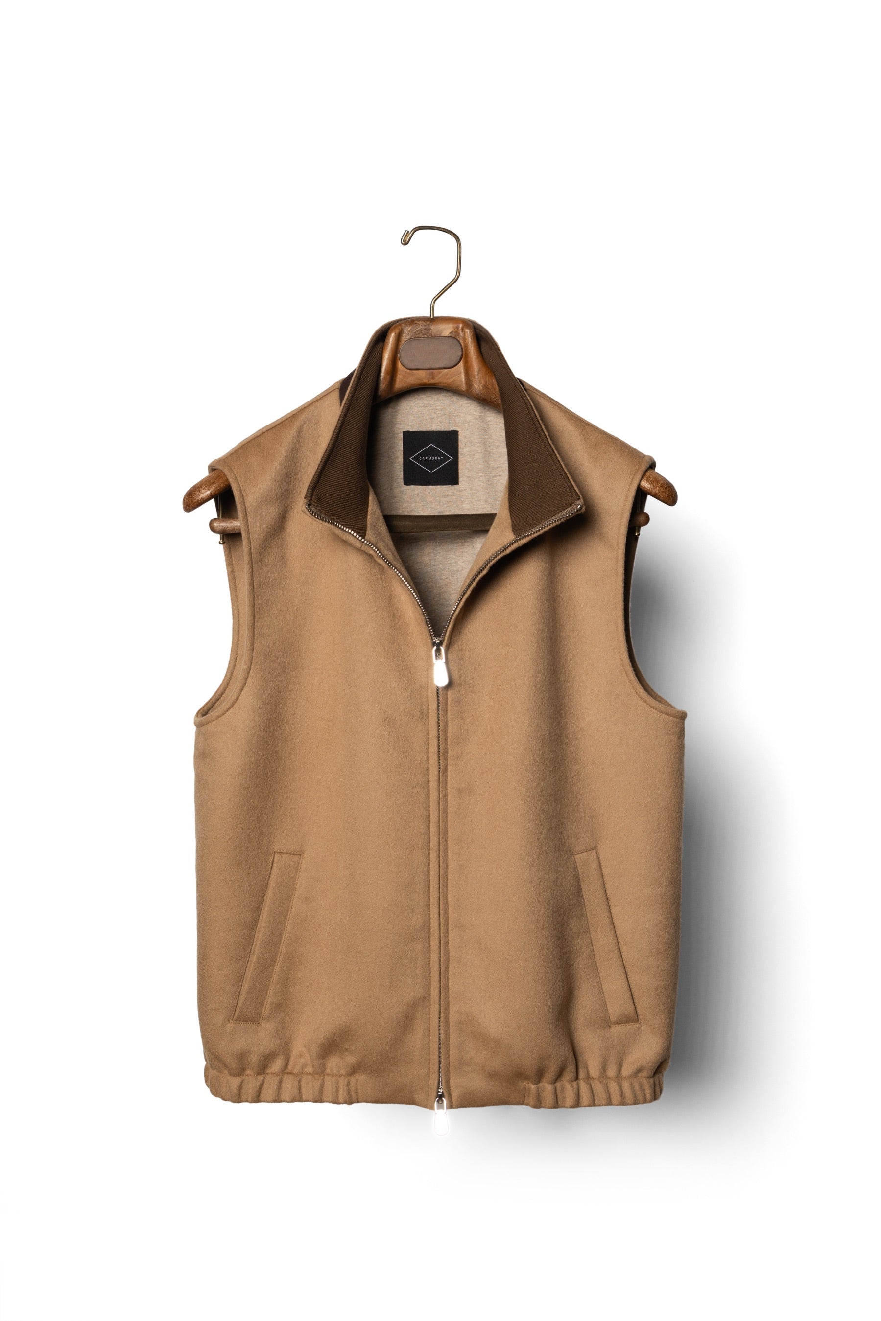 Camel Cashmere Gilet #355