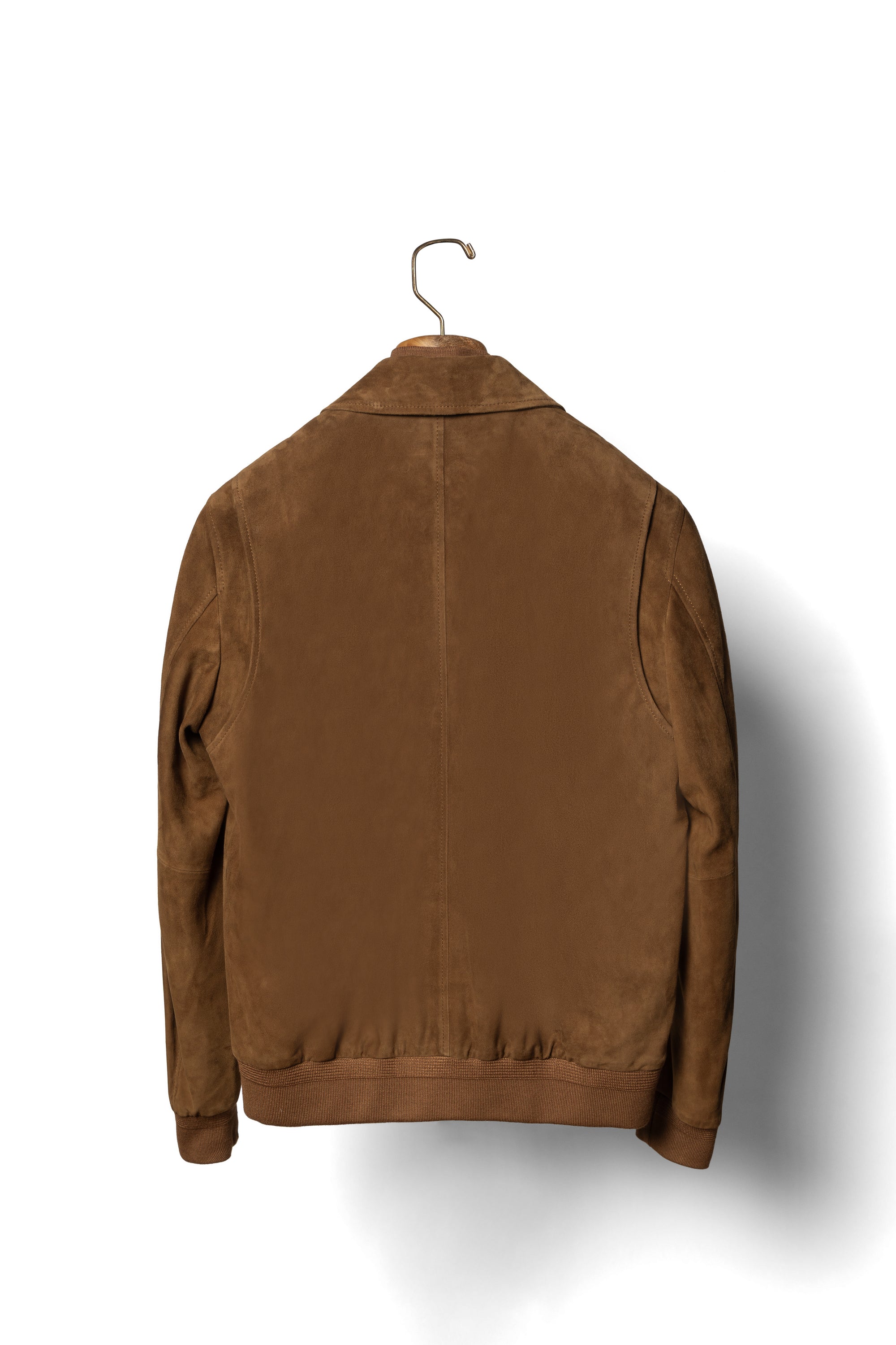 Tobacco Sheepskin Suede A2 Jacket
