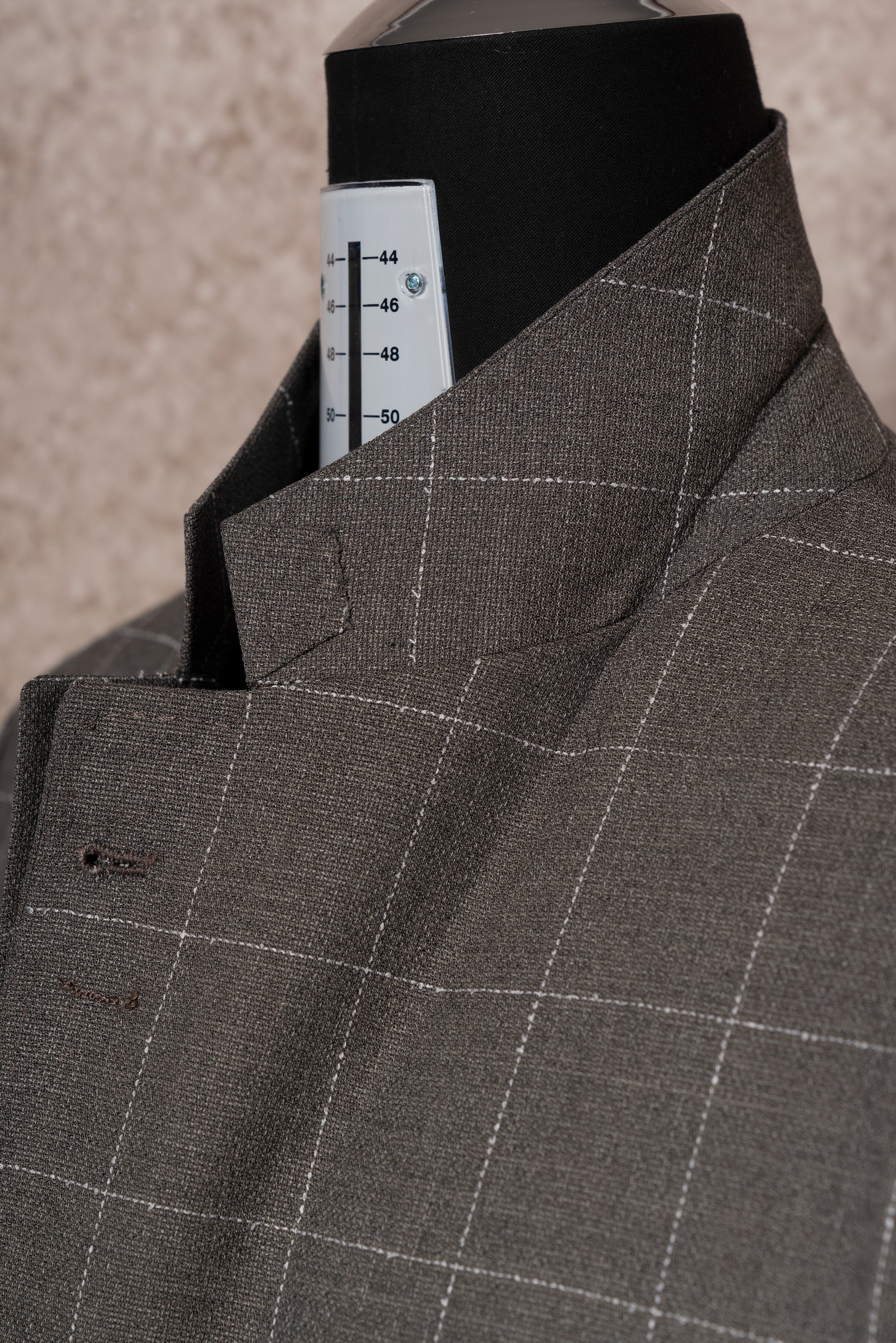 Fossil Windowpane Wool Suit #78