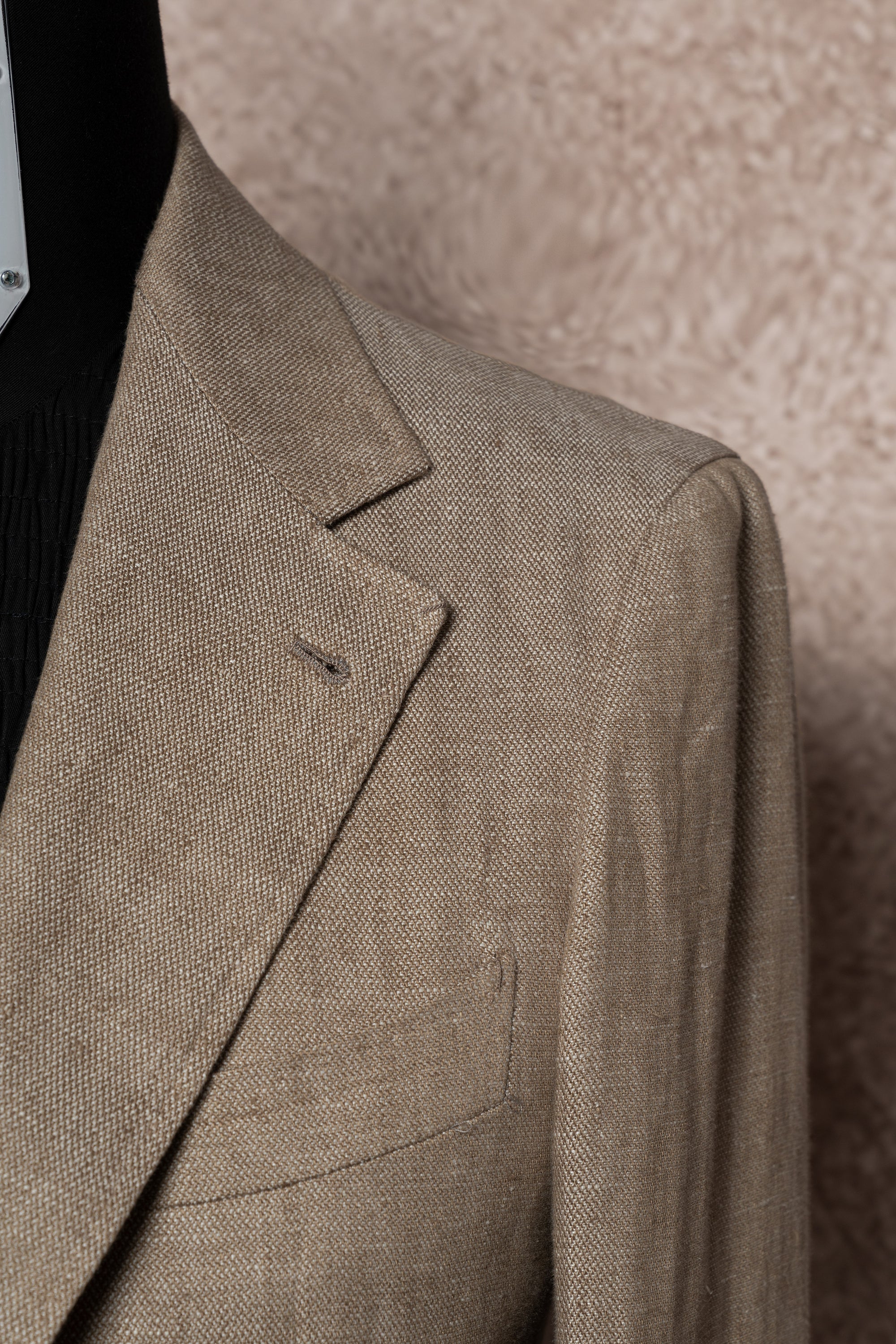 MTO Camel Normandy Linen Jacket #80