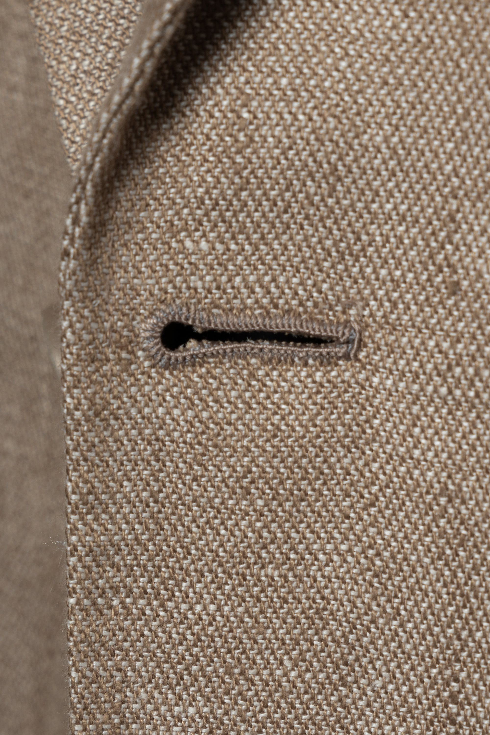 MTO Camel Normandy Linen Jacket #80