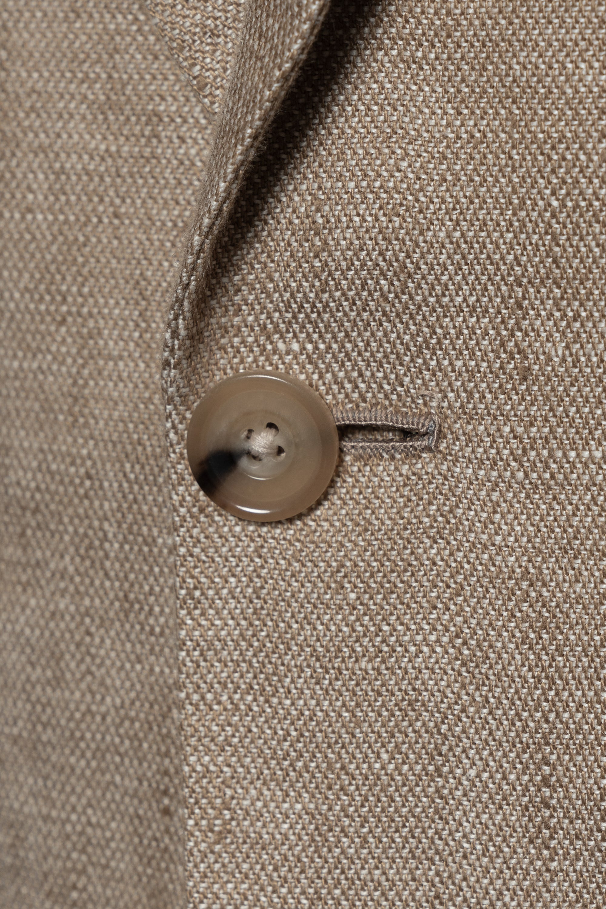 MTO Camel Normandy Linen Jacket #80