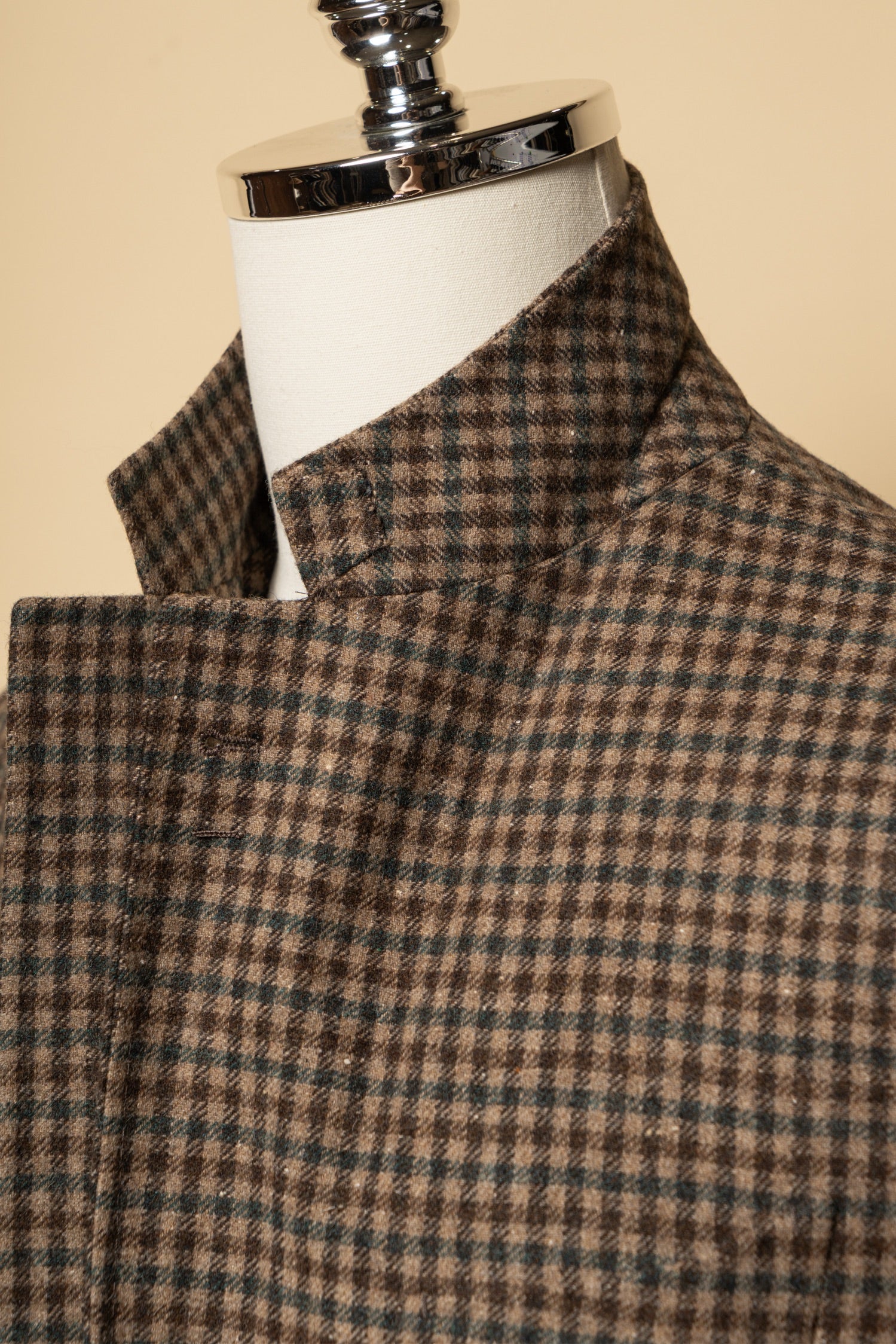 Brown Gun Club Wool Silk Tweed Jacket #930
