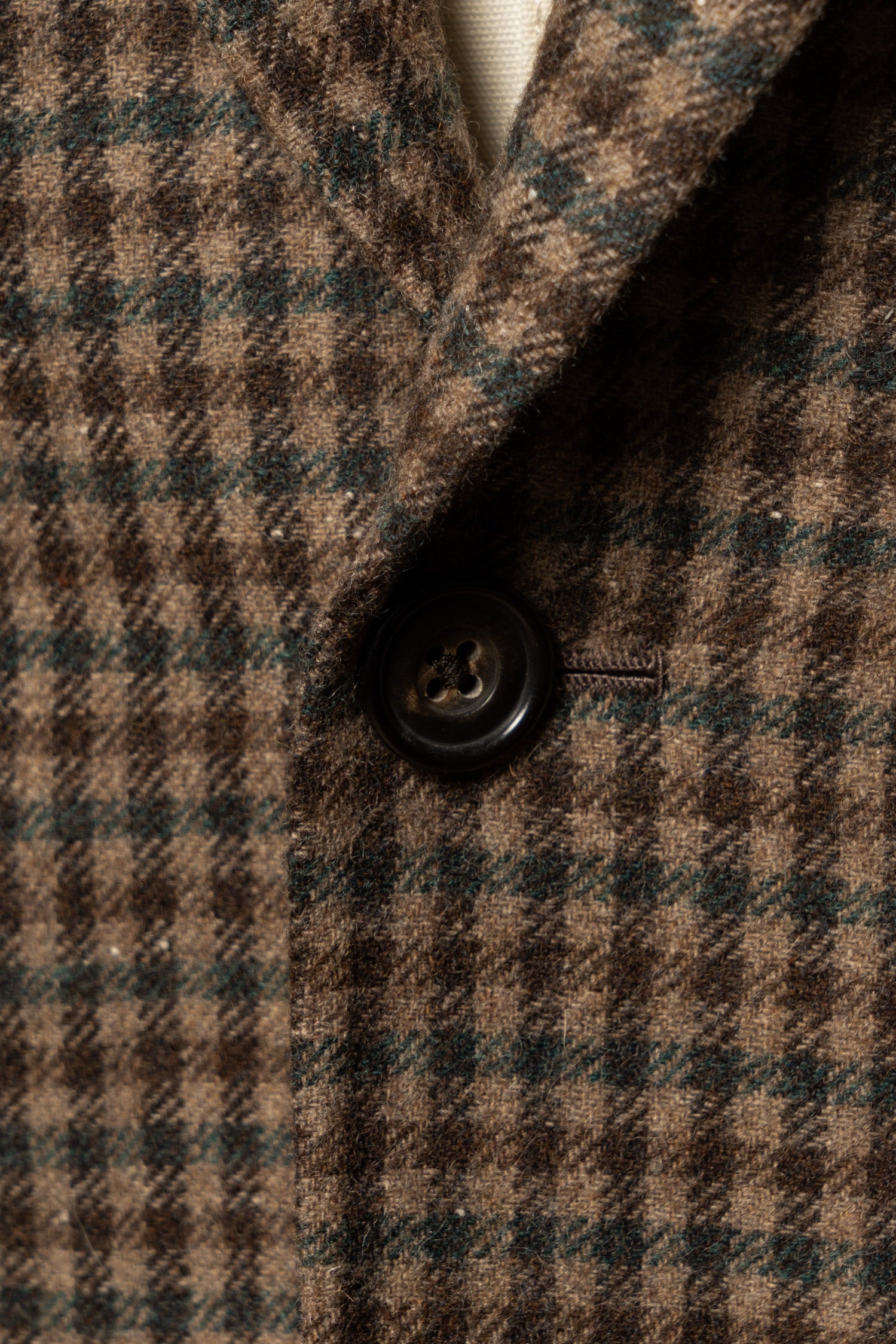 Brown Gun Club Wool Silk Tweed Jacket #930