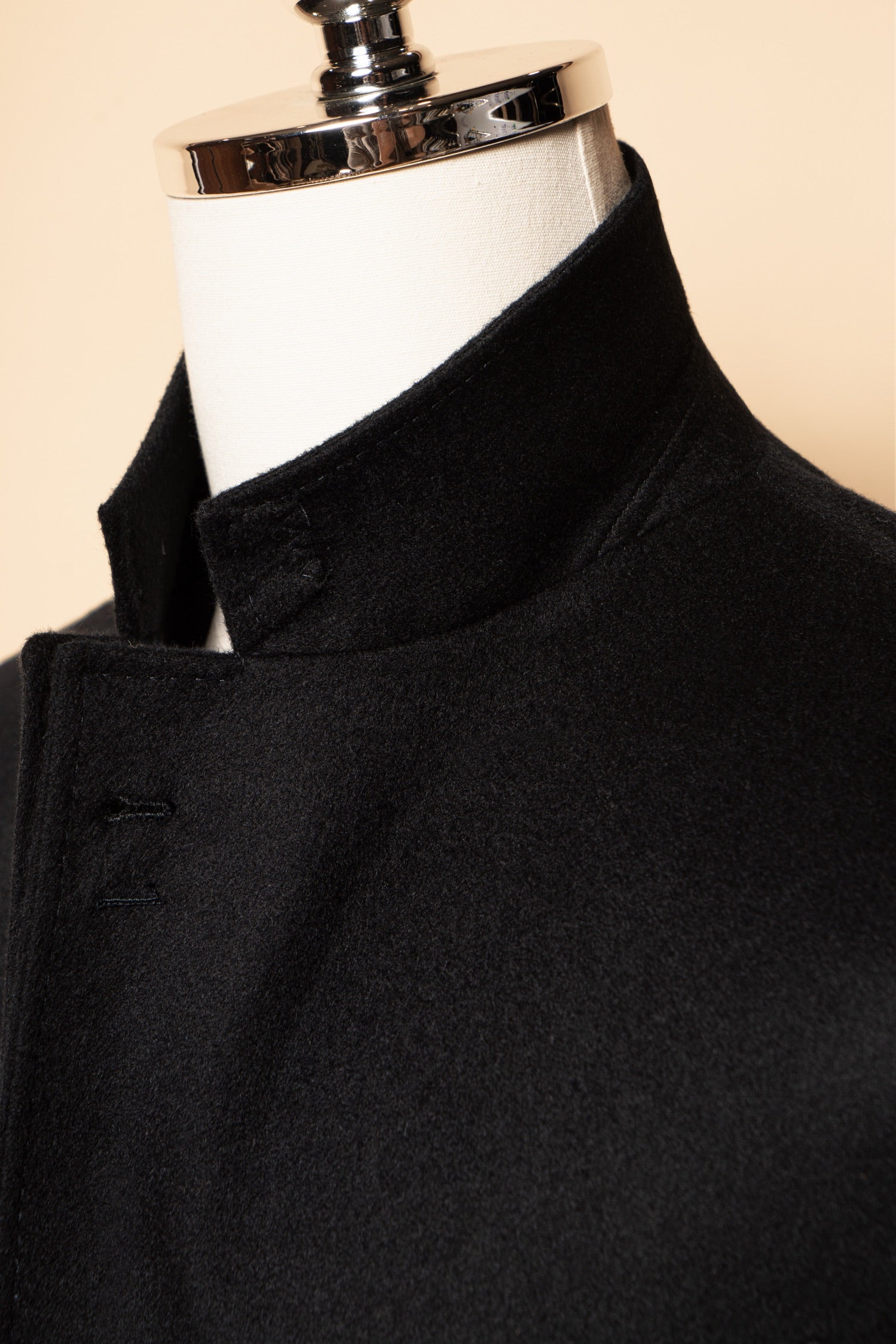 Navy Wool Cashmere Blazer #833