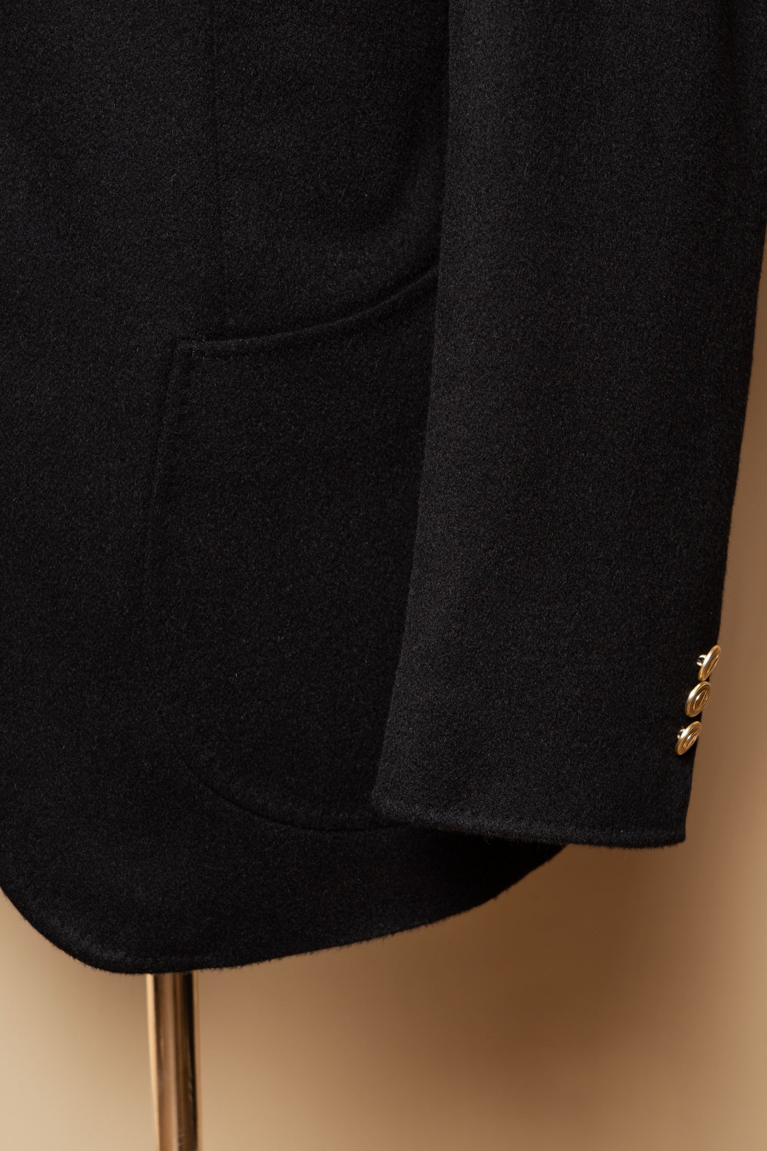 Navy Wool Cashmere Blazer #833