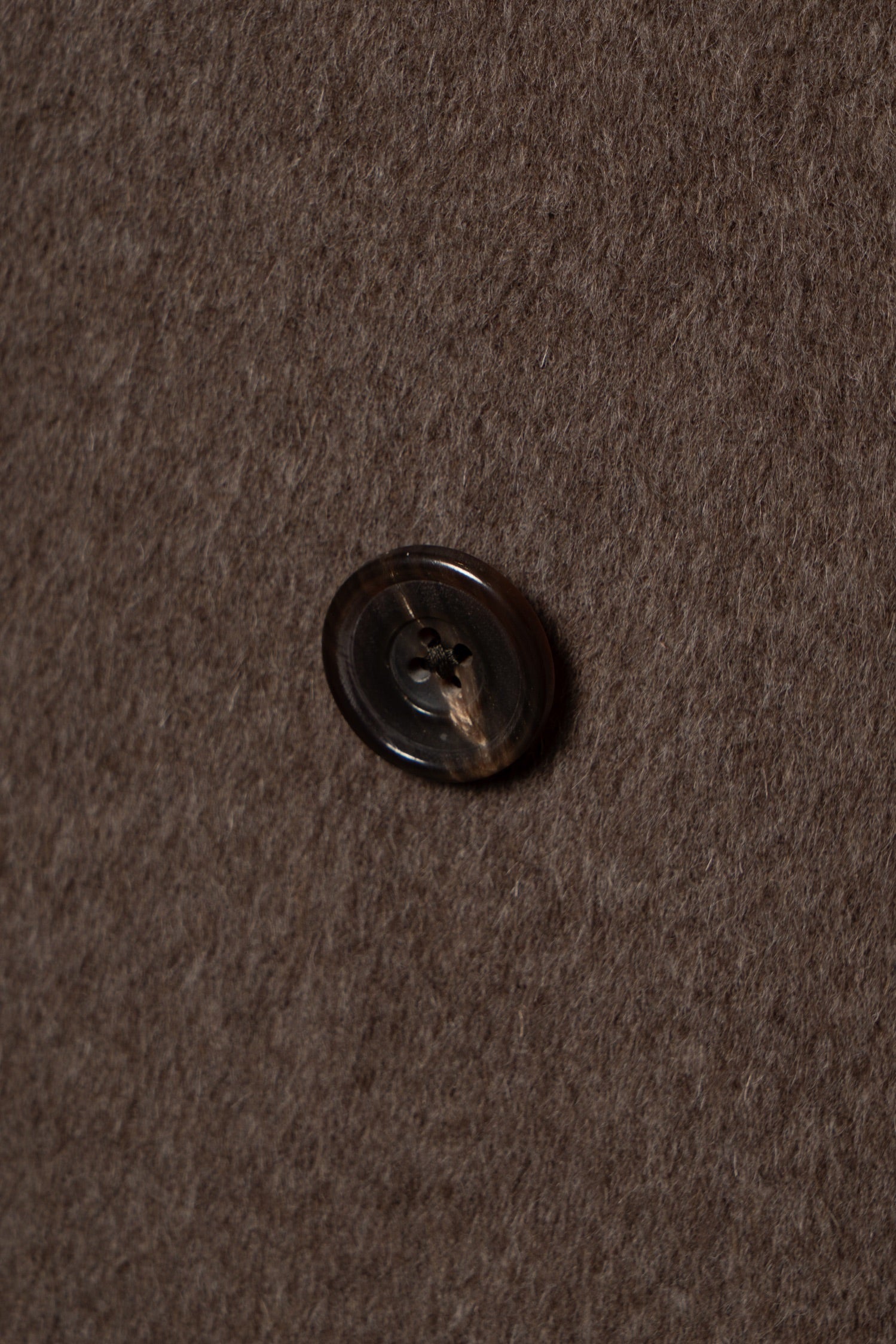 Mocha Wool Peacoat #857