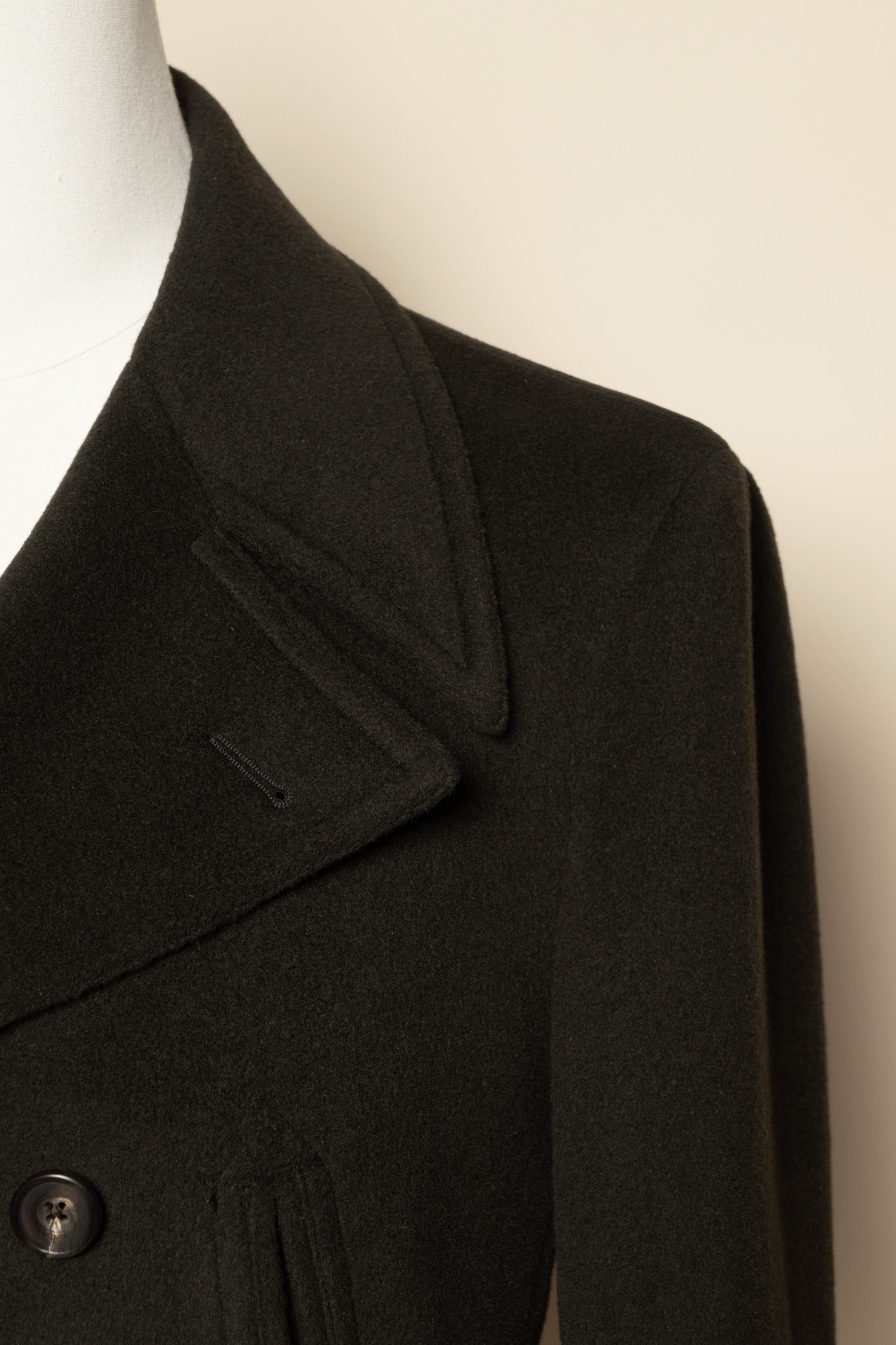 Military Wool Peacoat #155