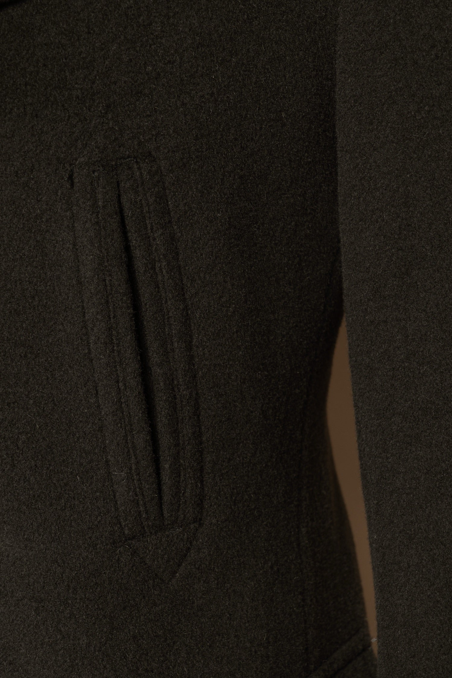 Military Wool Peacoat #155
