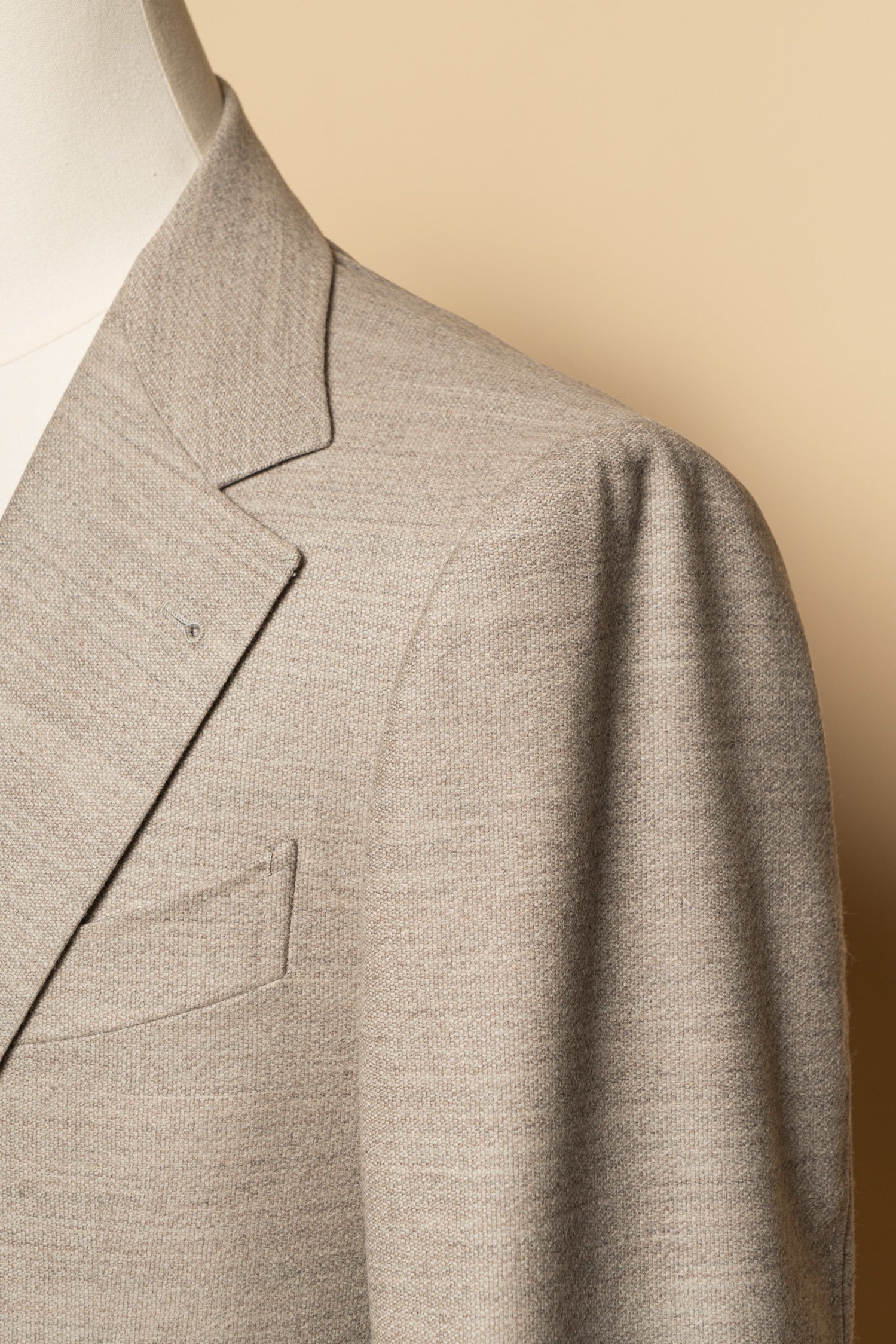 Light Grey 120s Flannel Suit #898