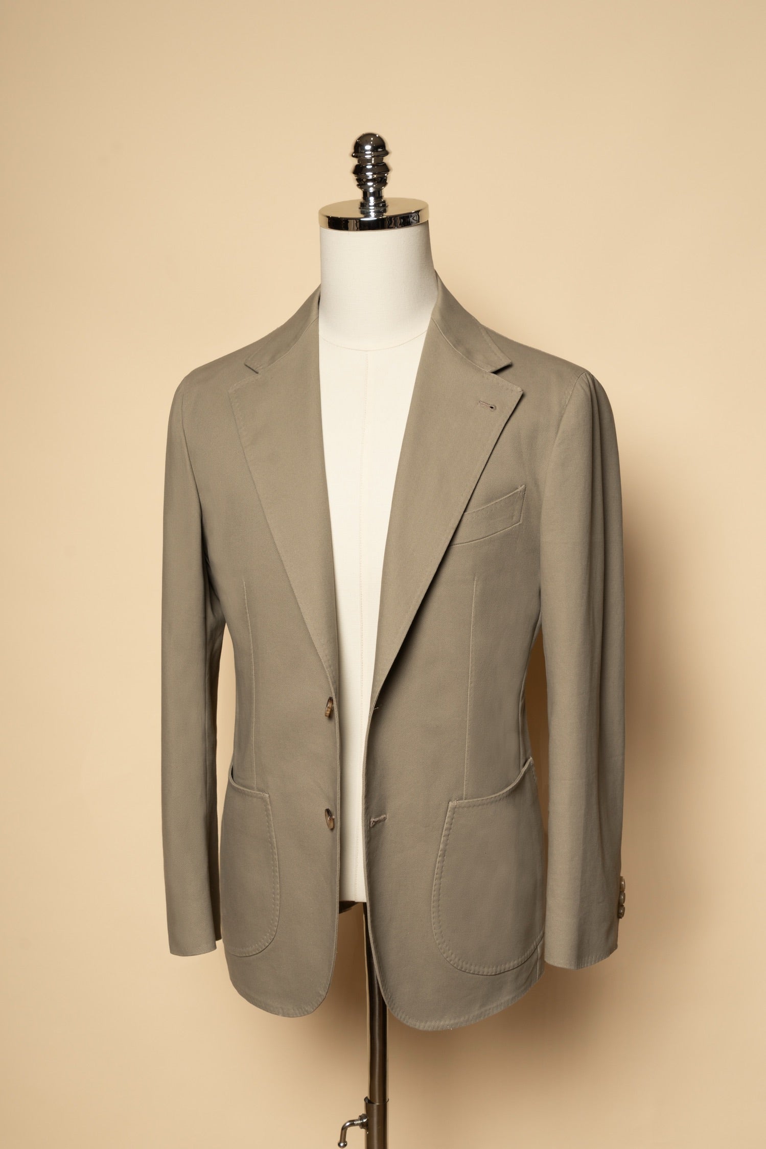 Olive Cotton Blending Suit #942