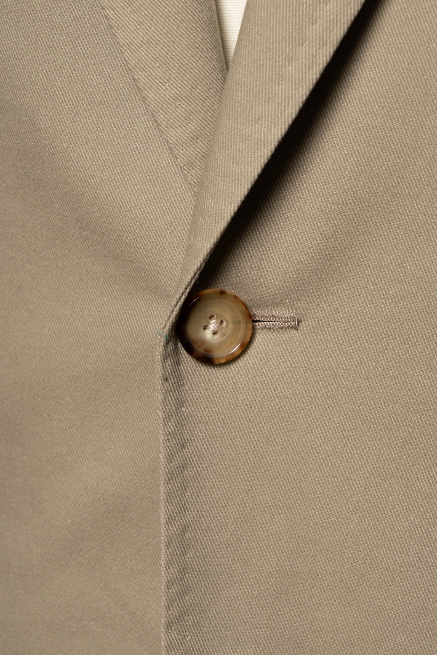 Olive Cotton Blending Suit #942