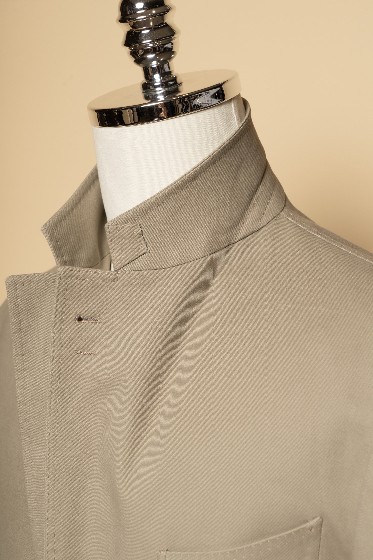 Olive Cotton Blending Suit #942