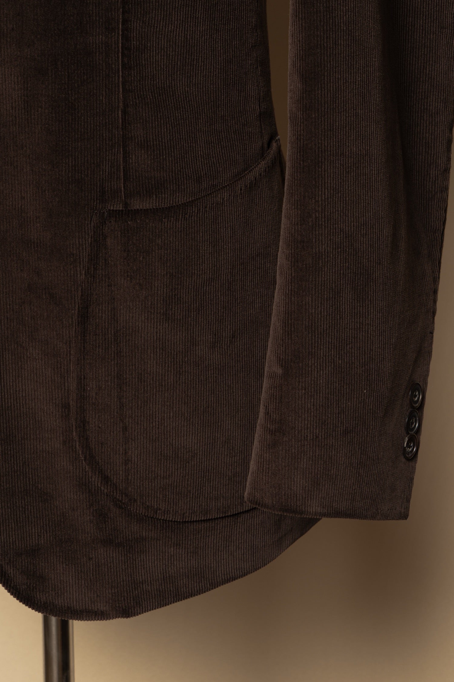 Brown Khaki Corduroy Suit #744