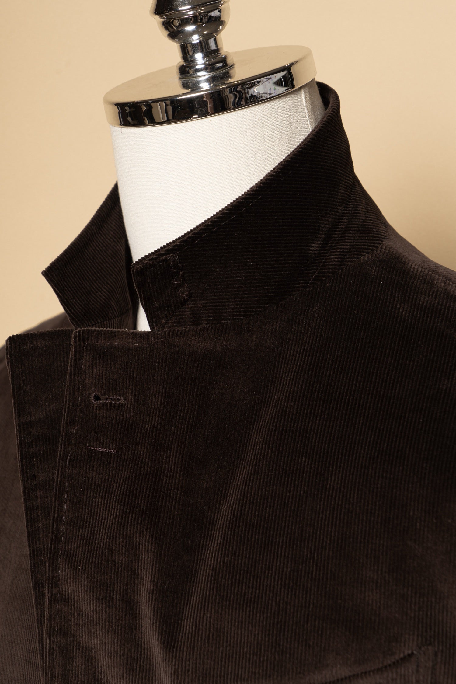 Brown Khaki Corduroy Suit #744
