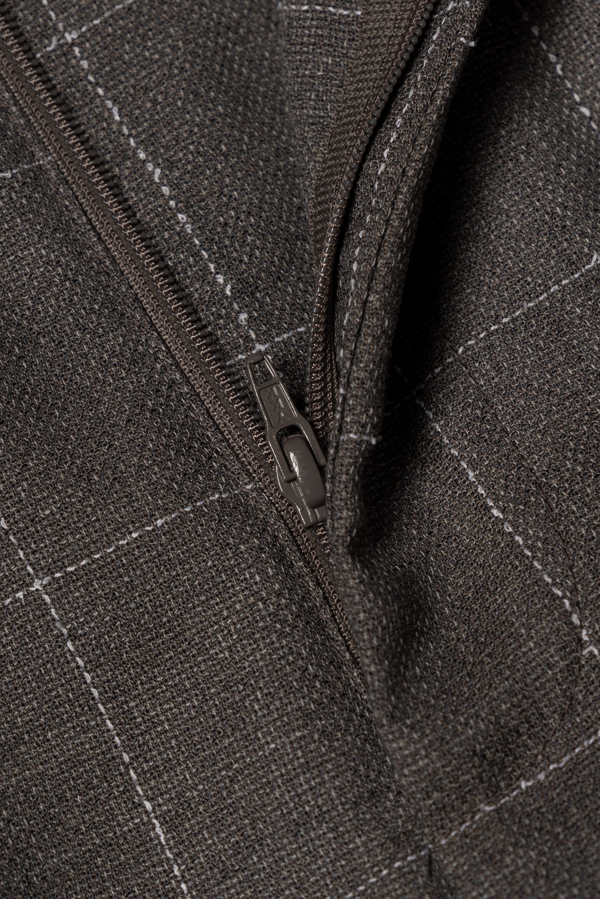 Fossil Windowpane Wool Suit #78