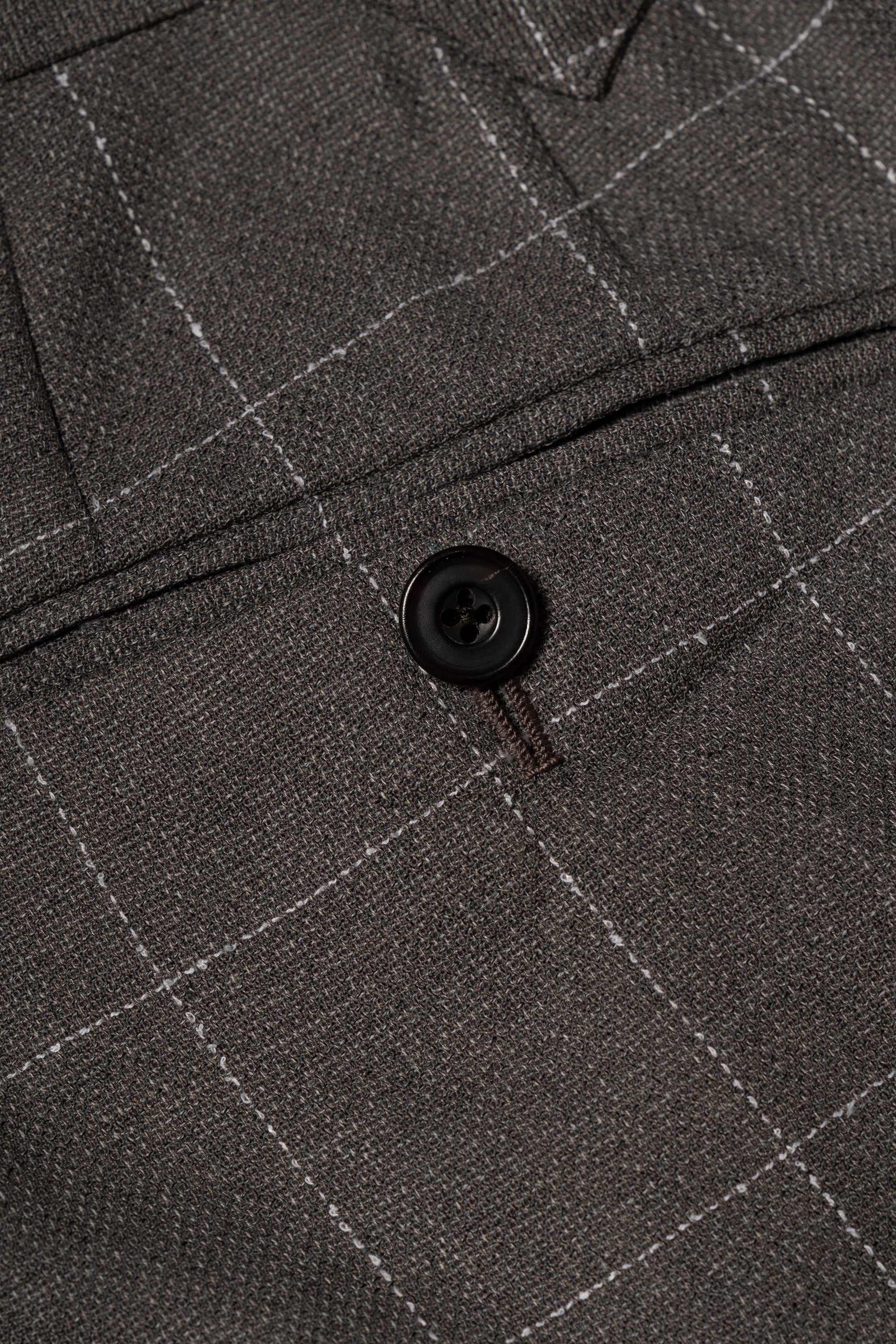 Fossil Windowpane Wool Suit #78