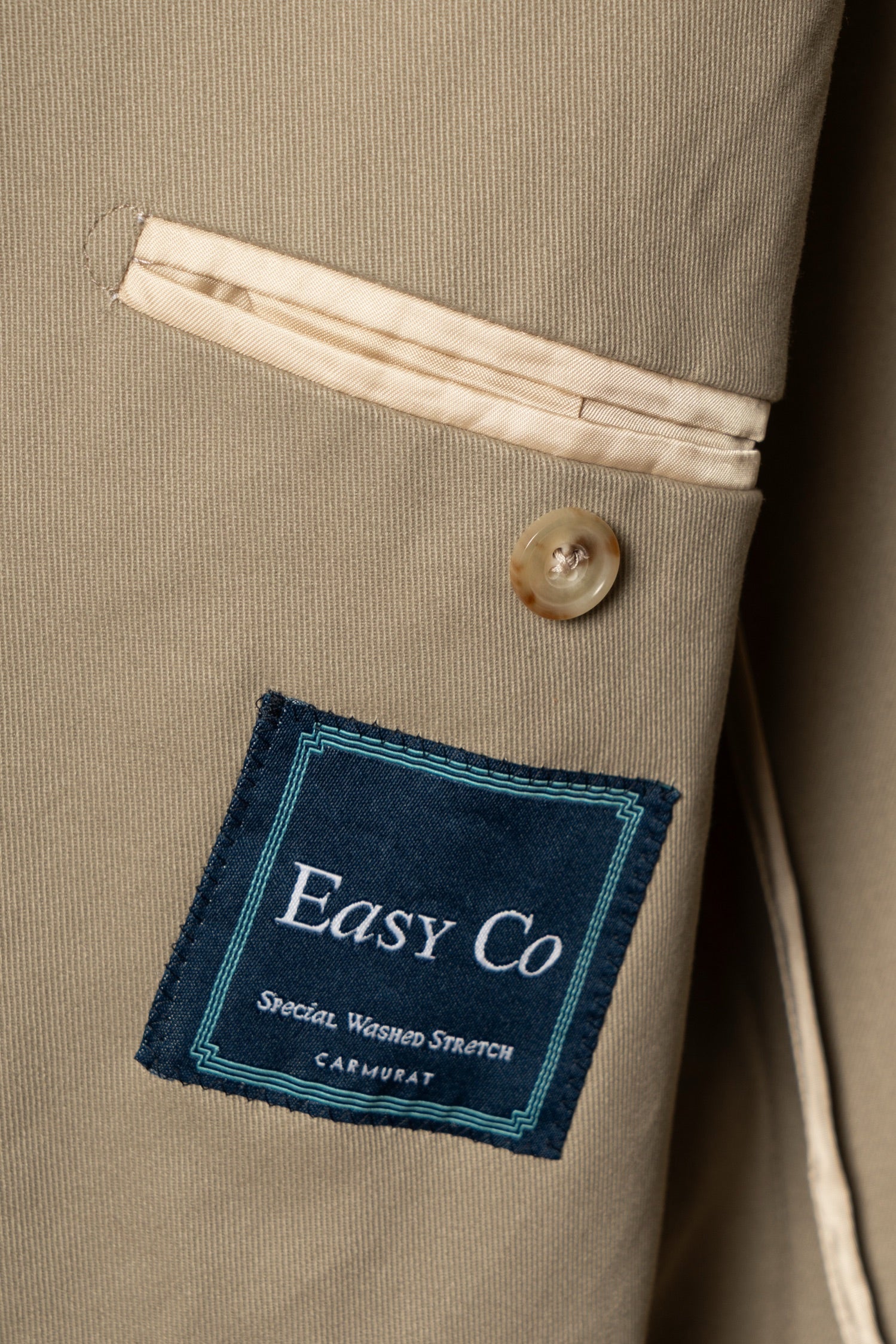 Olive Cotton Blending Suit #942