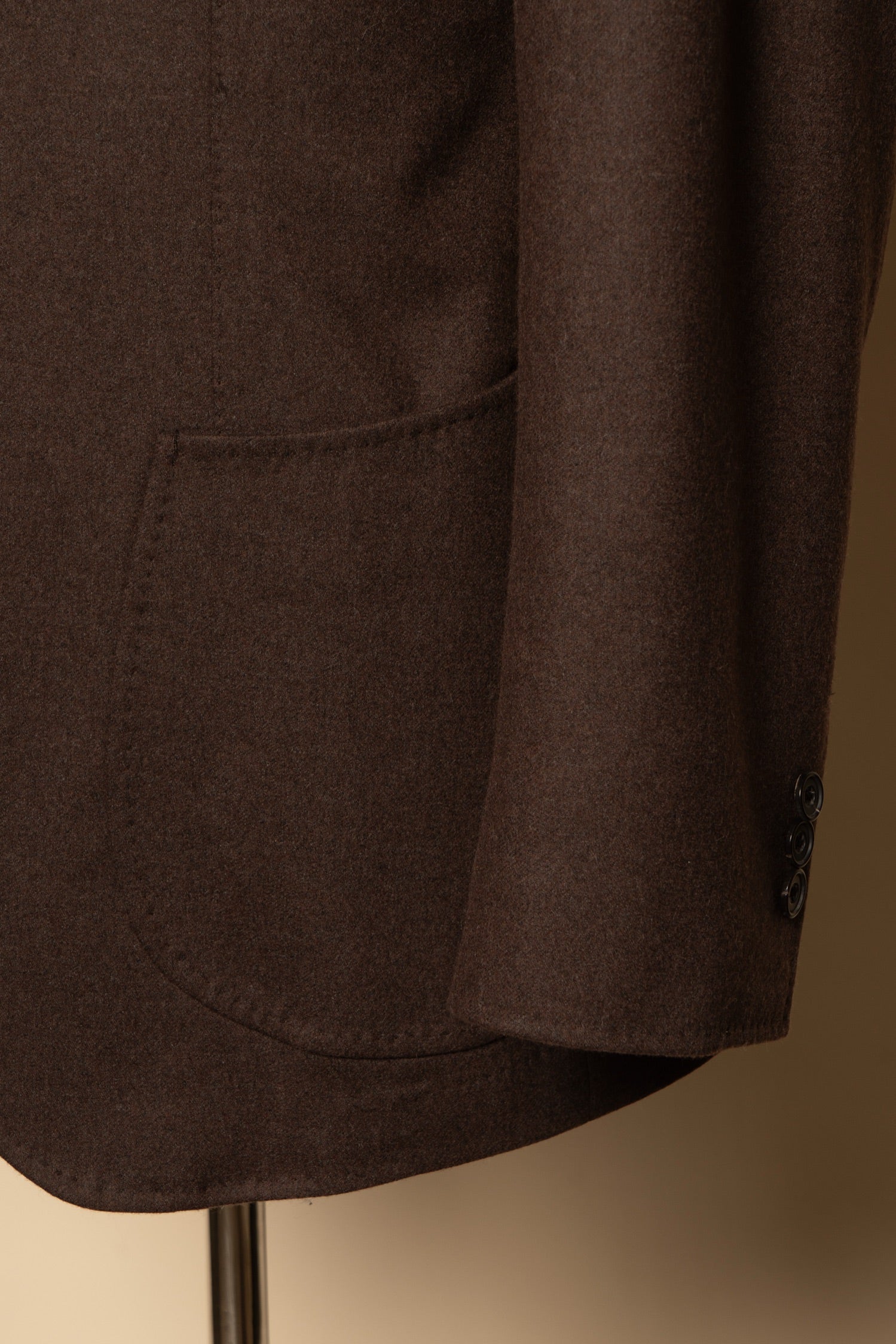 MTO Brick Red Worsted Flannel Suit #635