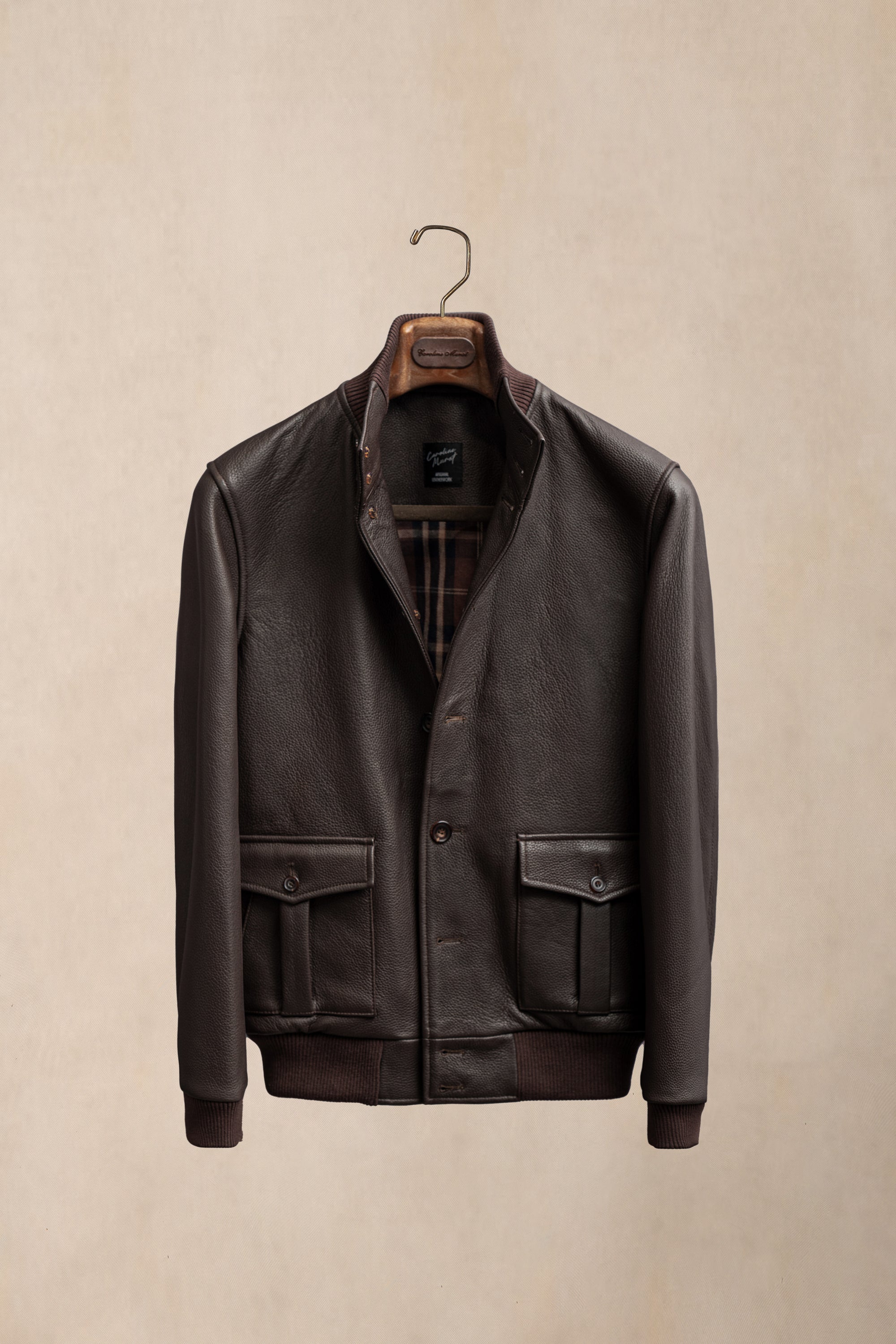Brown Deerskin A1 Jacket