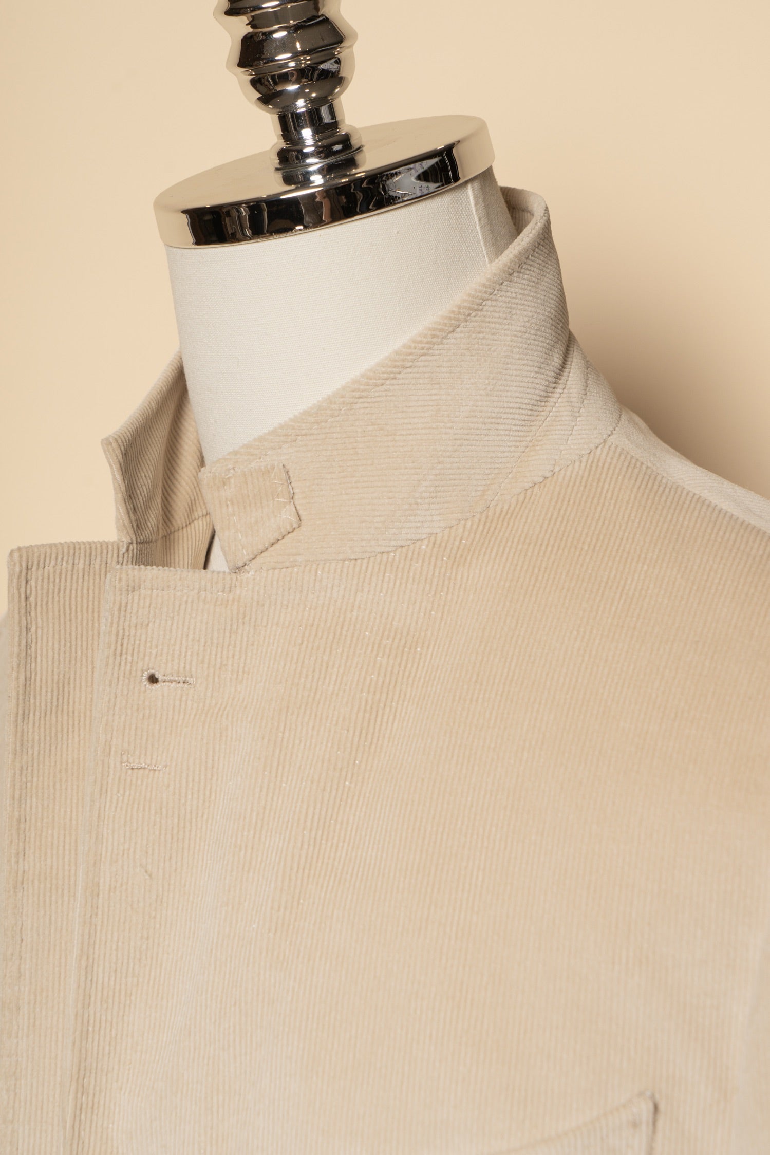 Light Khaki Corduroy Suit #742