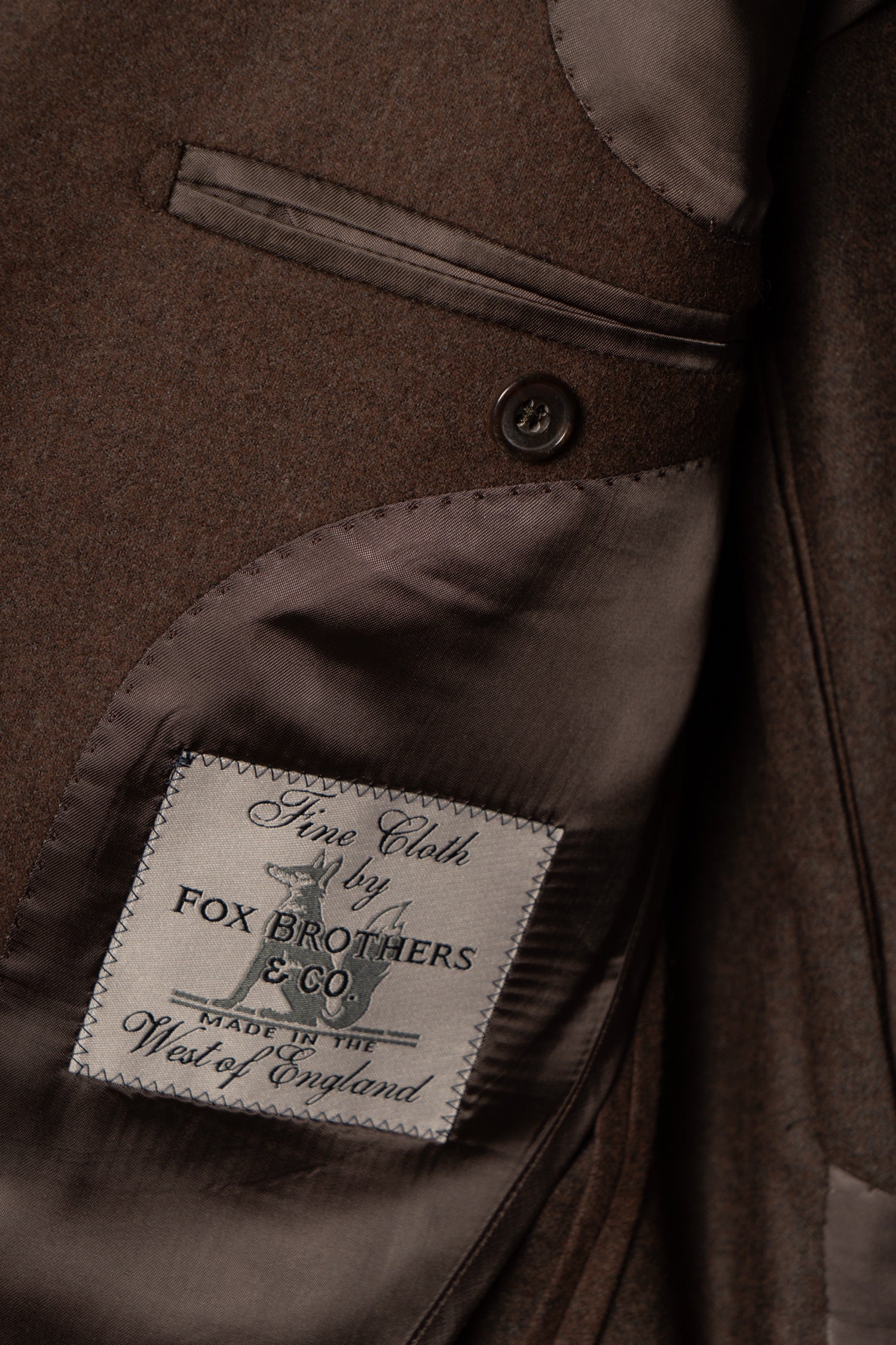 MTO Brick Red Worsted Flannel Suit #635