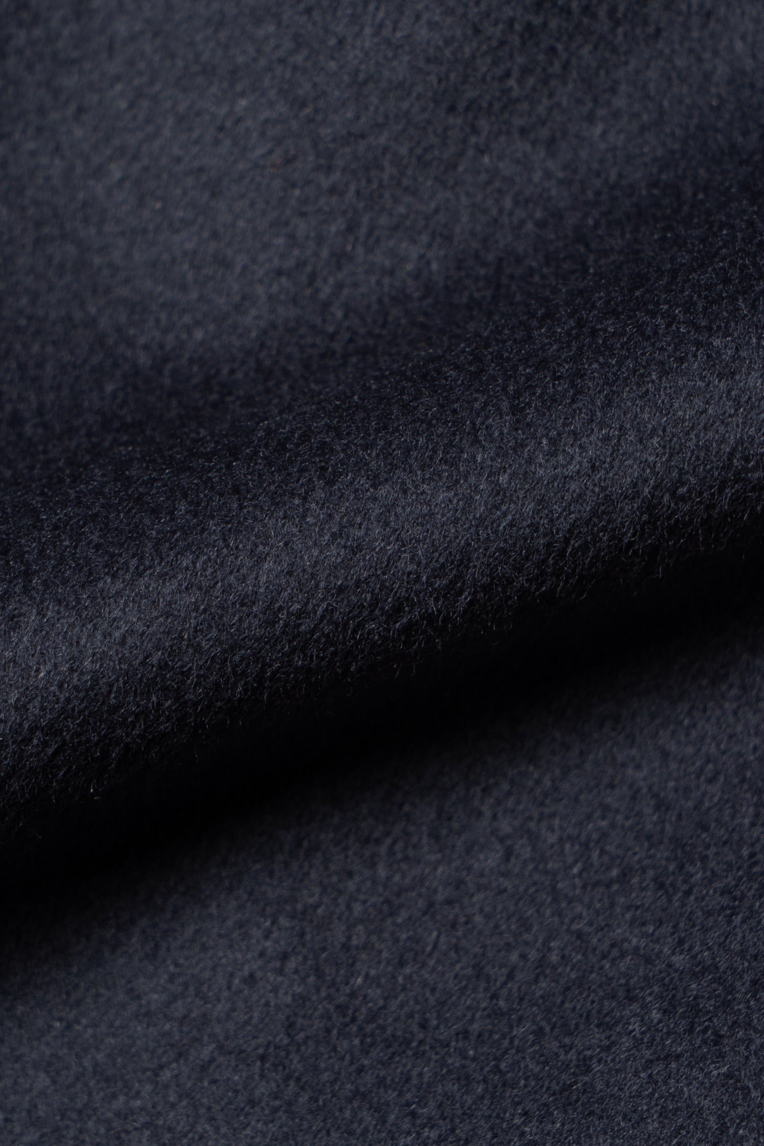 Greyish Blue Wool Polo Coat #858