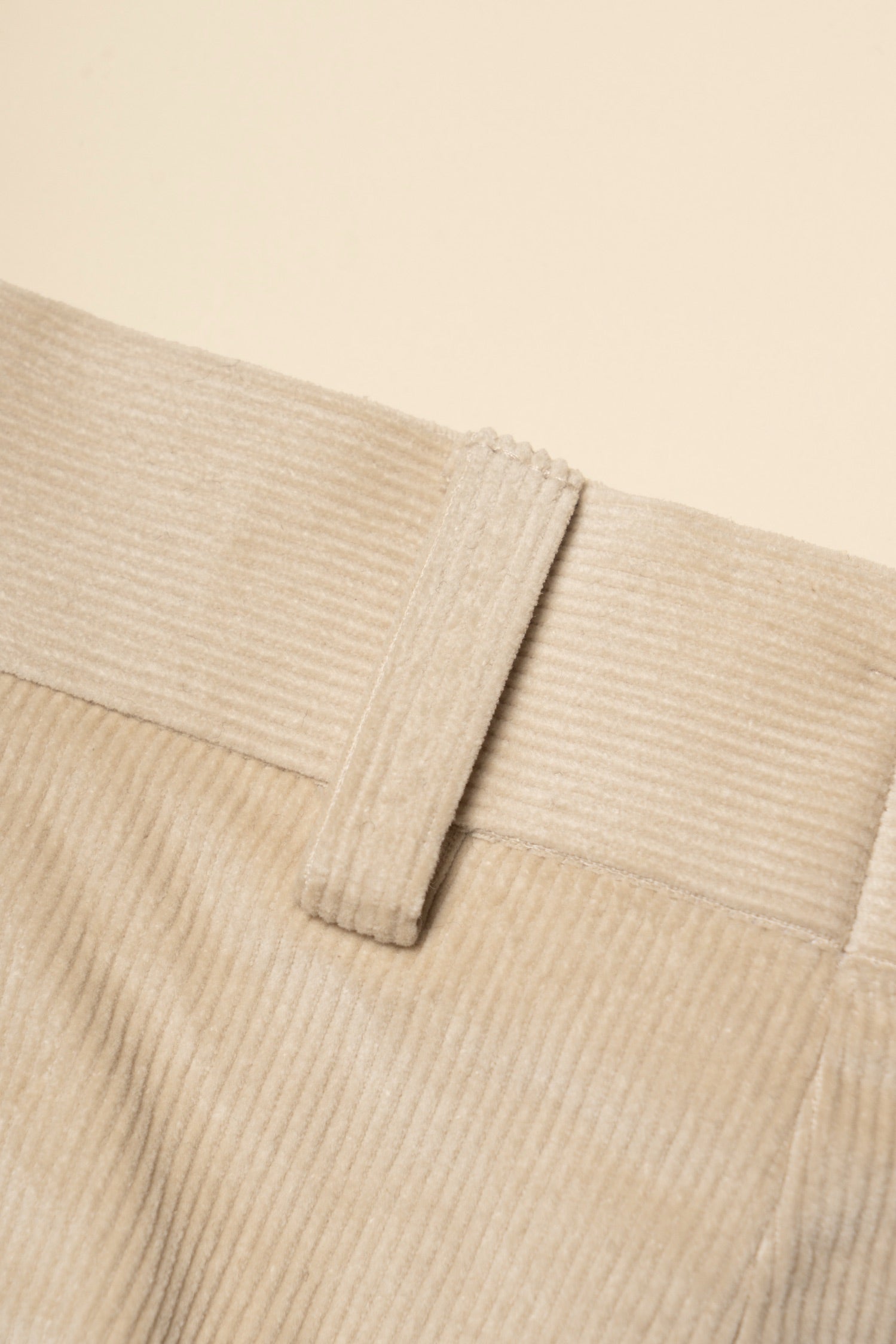 Light Khaki Corduroy Suit #742