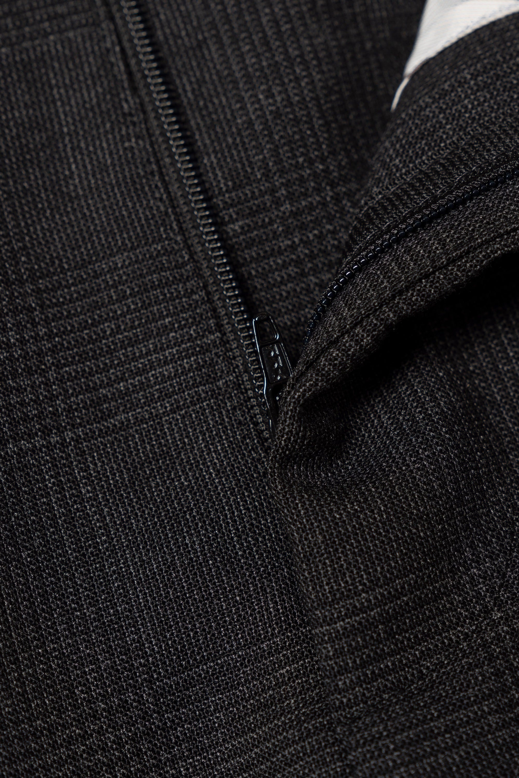 Charcoal Glen Check High Twist Suit #147