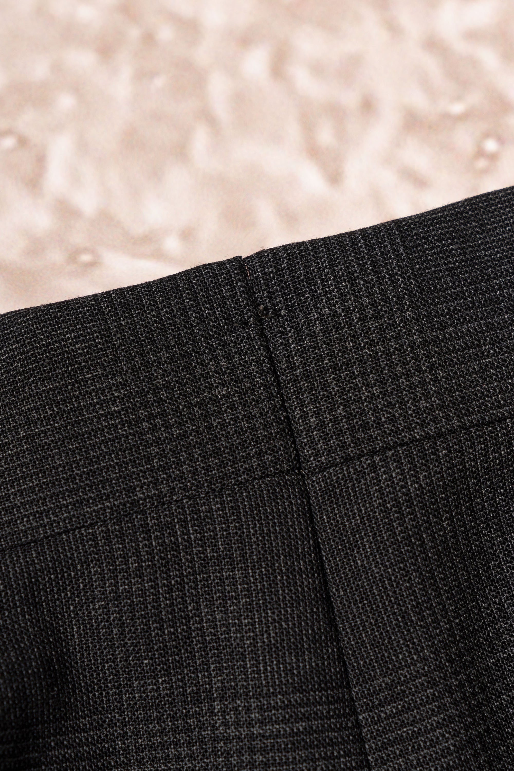 Charcoal Glen Check High Twist Suit #147