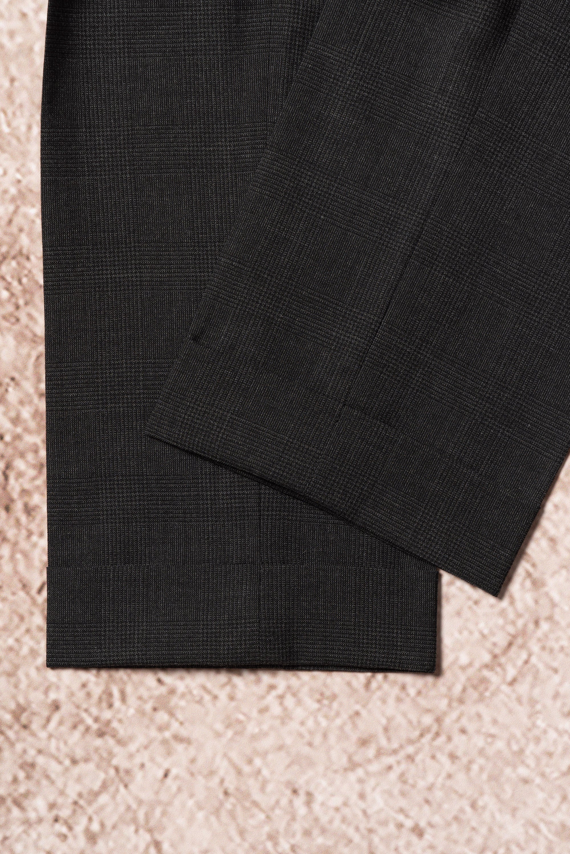 Charcoal Glen Check High Twist Suit #147