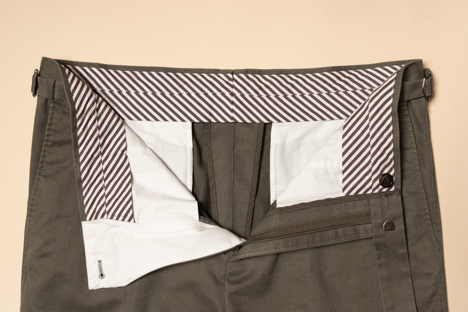 "Master Wash" Washed Cotton Unstructured Suit