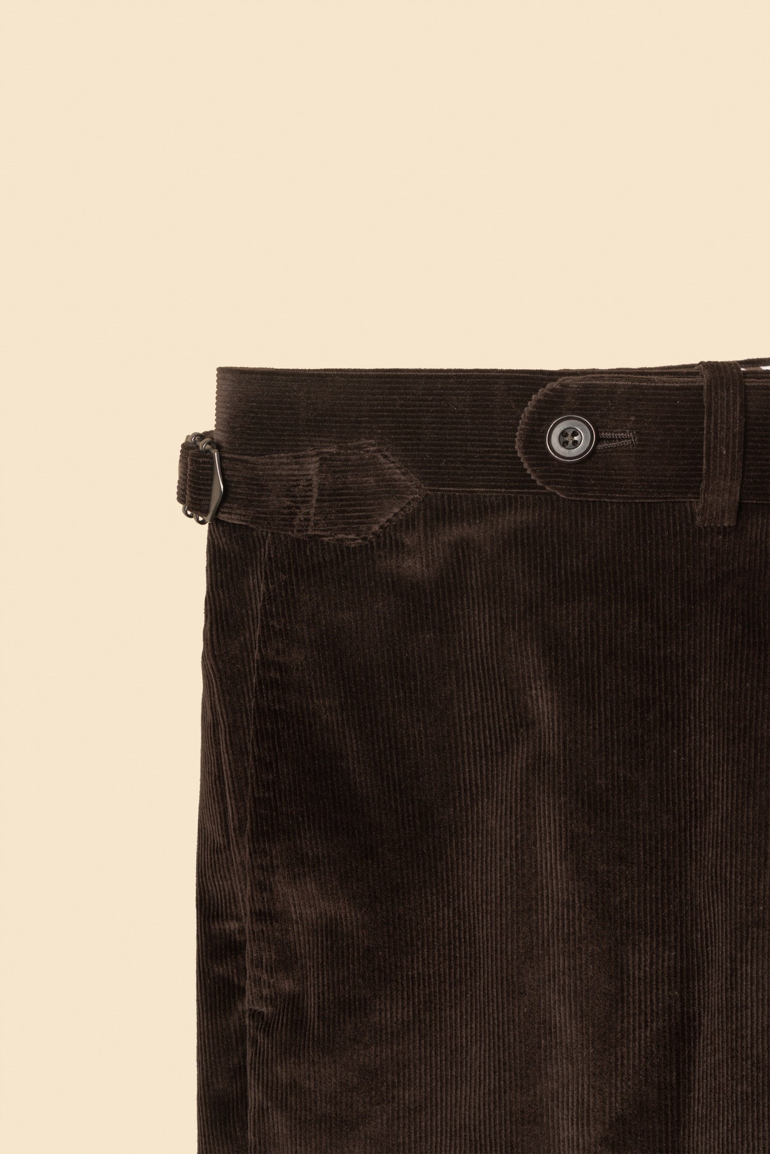Brown Khaki Corduroy Suit #744