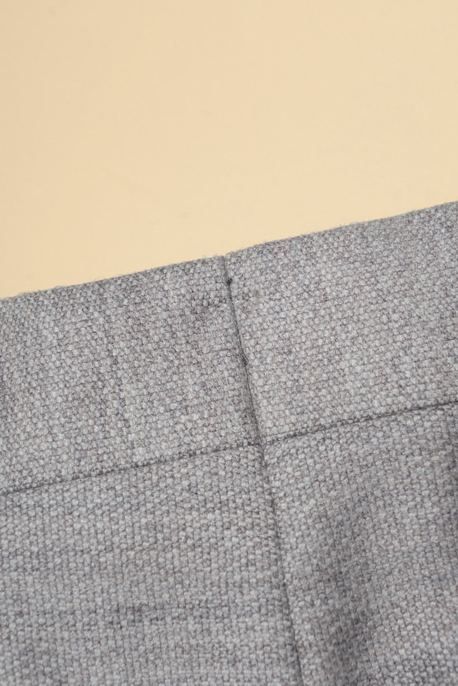 Melange Grey 120s Flannel Suit #899