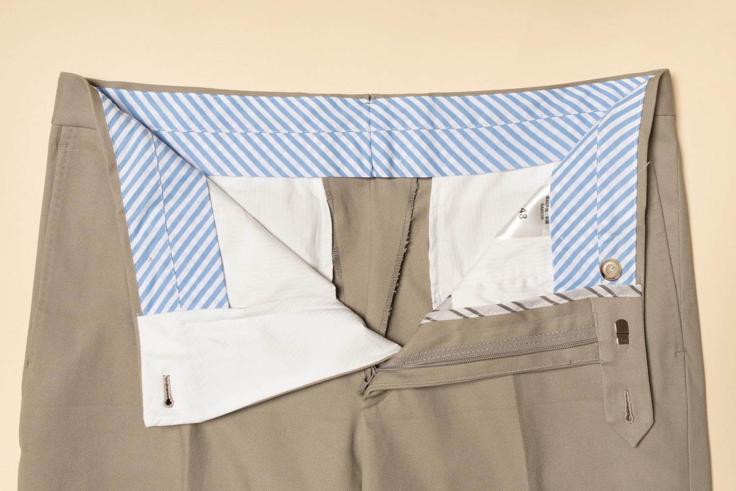 Olive Cotton Blending Suit #942