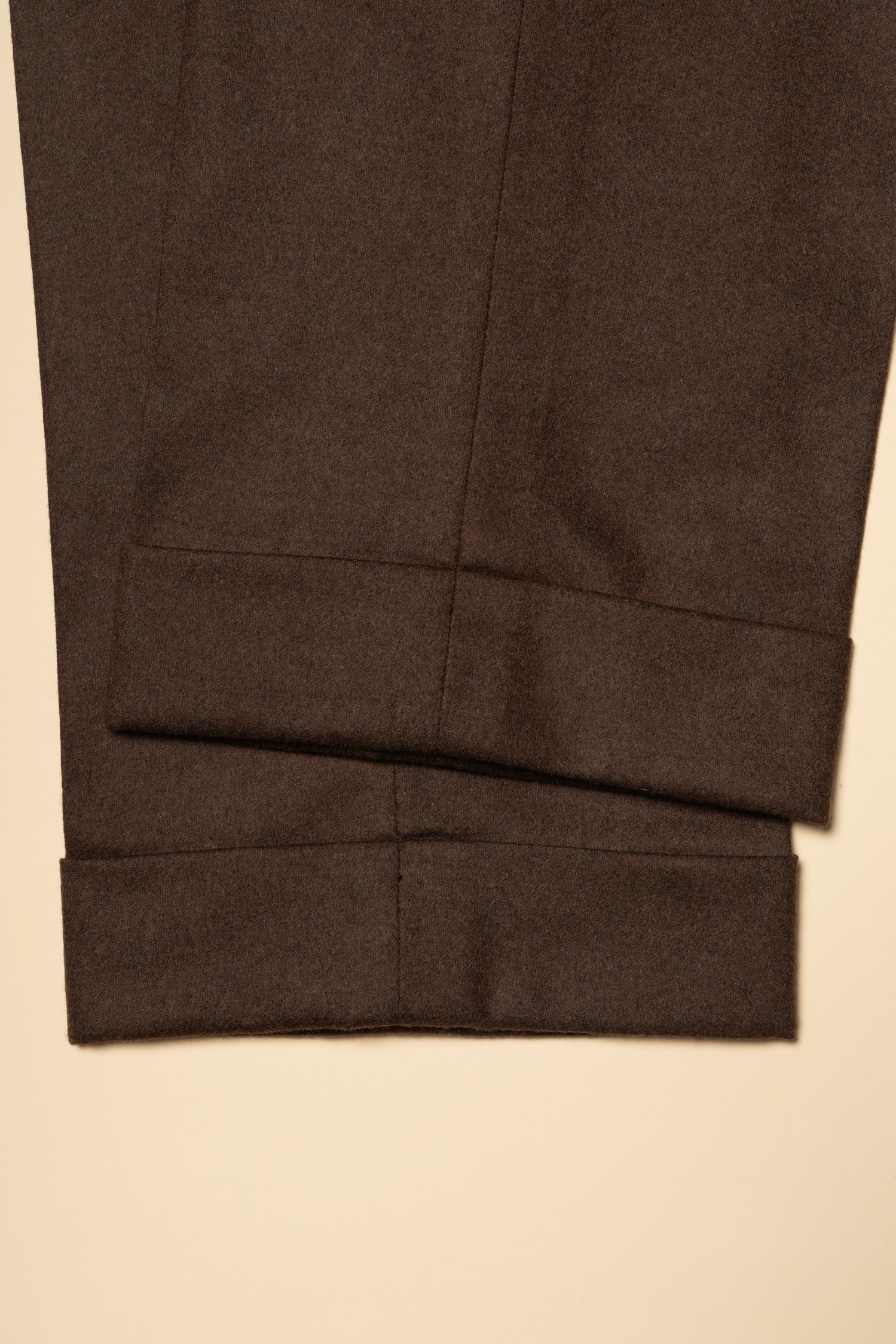 MTO Brick Red Worsted Flannel Suit #635