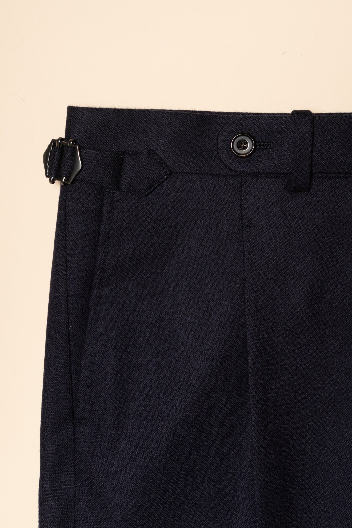 MTO Navy Twill 120s Worsted Flannel Suit #984