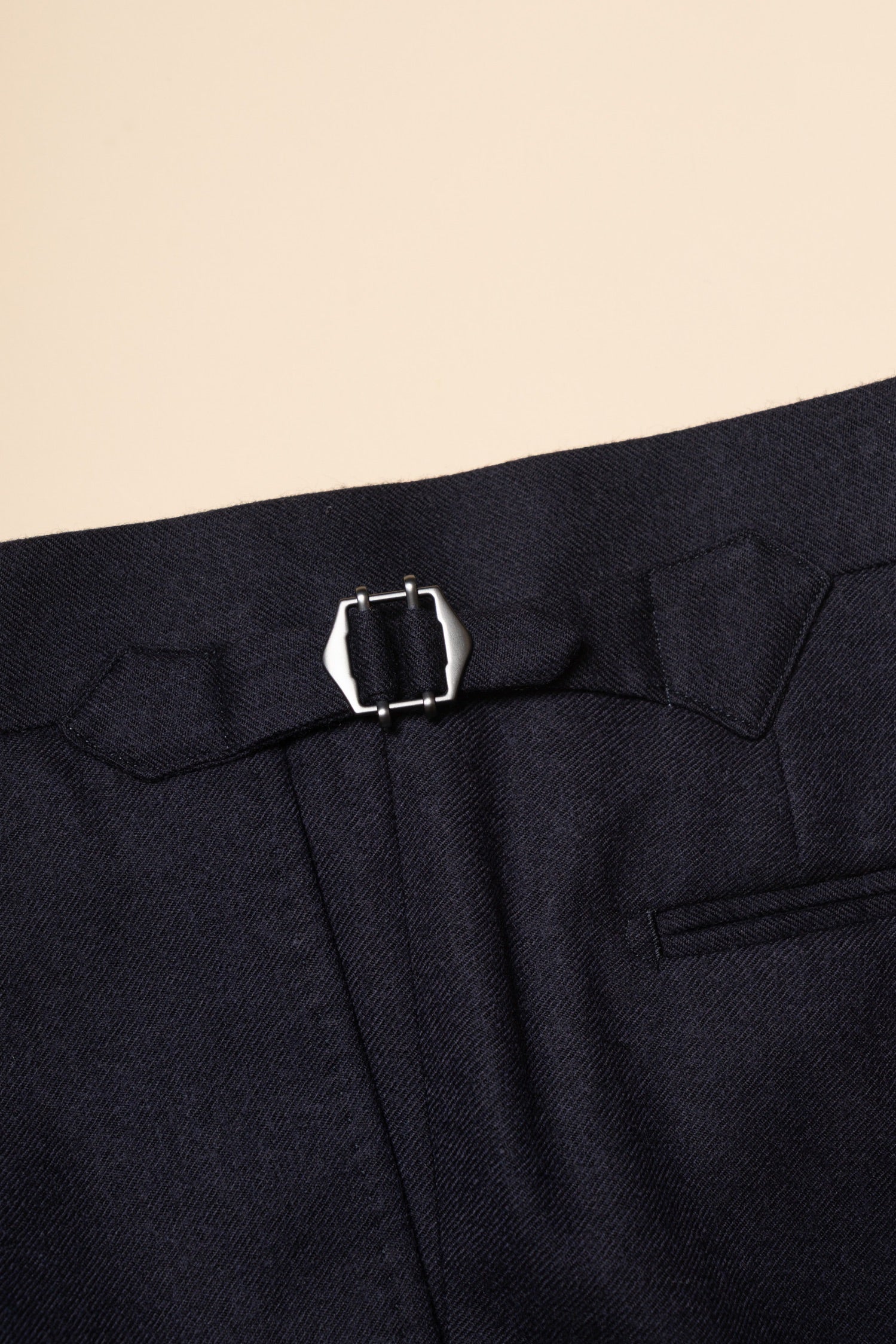 MTO Navy Twill 120s Worsted Flannel Suit #984